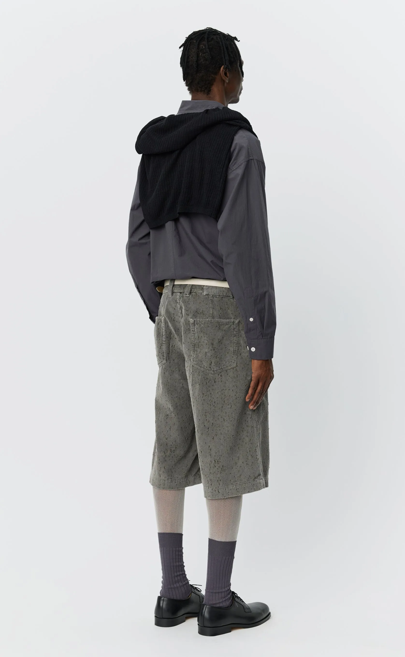 Edition Cord Shorts - Taupe Punch Out sold by mfpen product image thumbnail 3