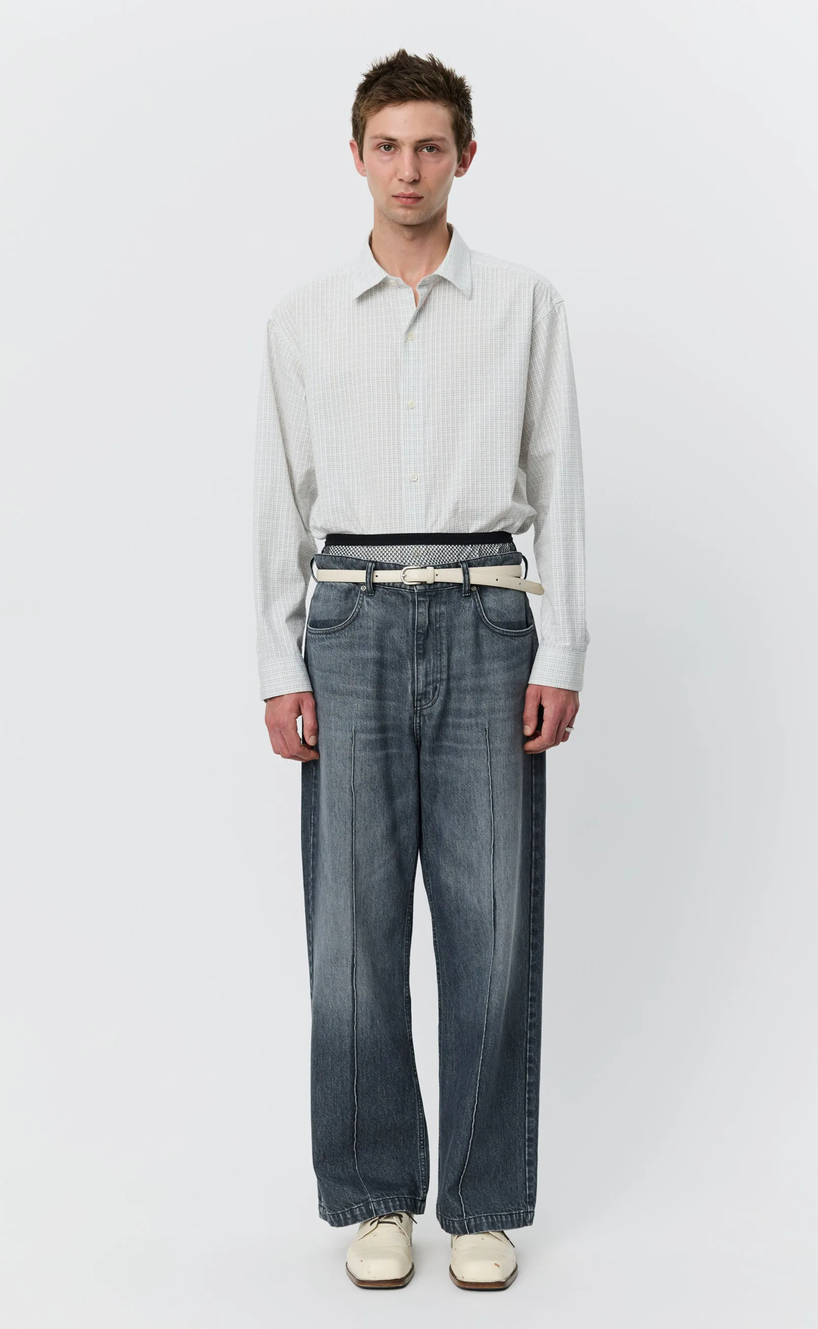 Ceremony Jeans - Stonewashed Grey sold by mfpen