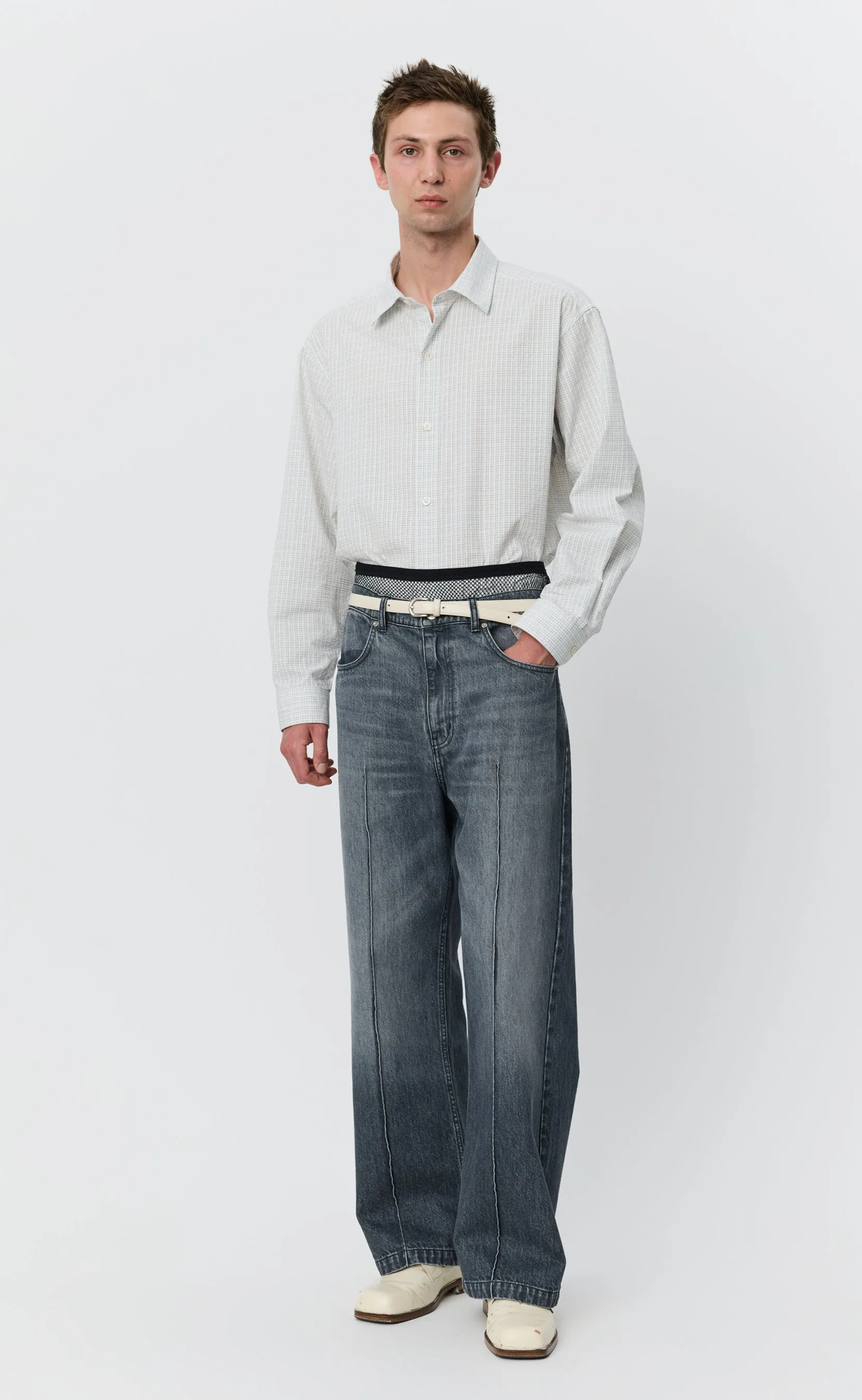 Ceremony Jeans - Stonewashed Grey sold by mfpen product image thumbnail 2