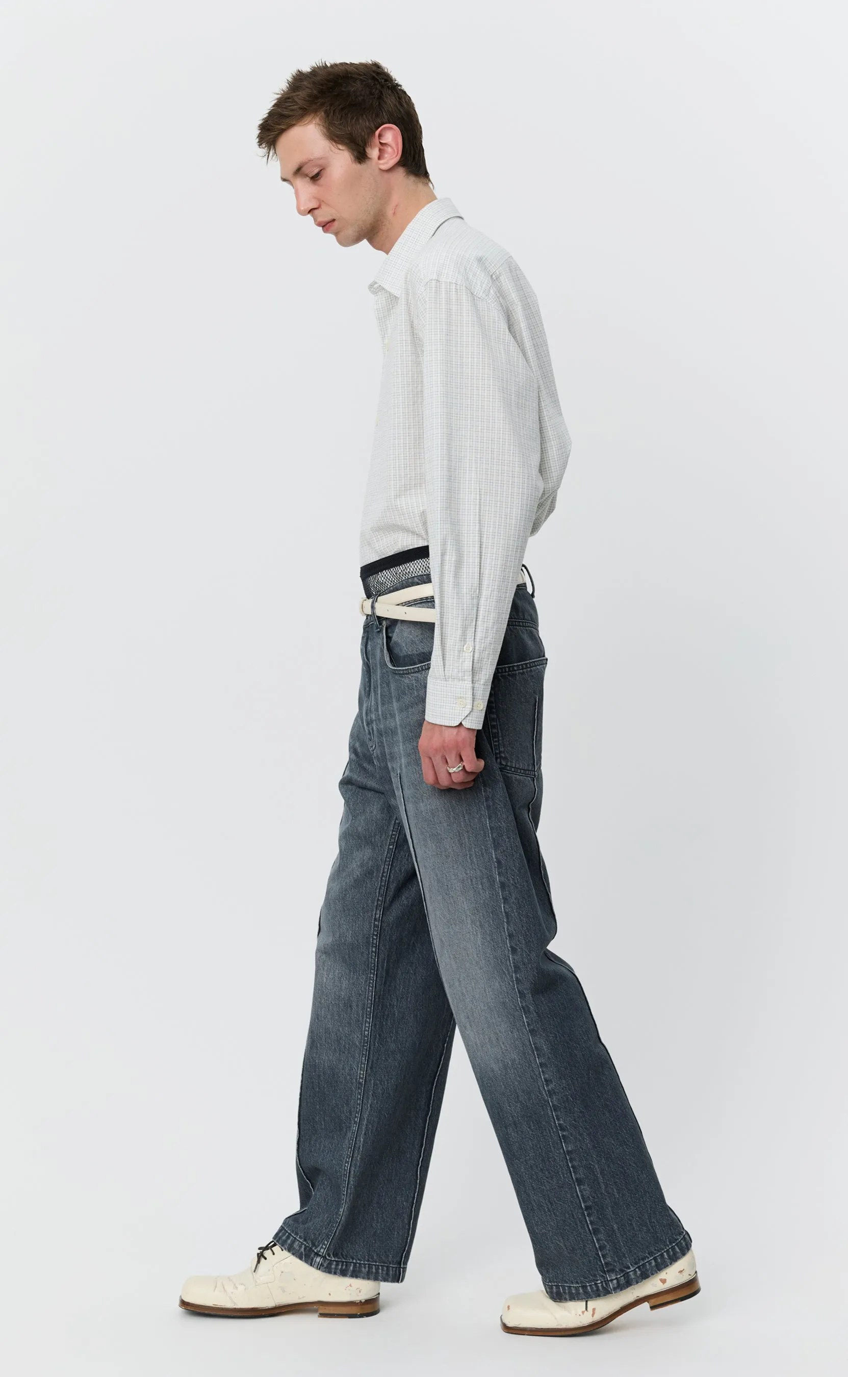 Ceremony Jeans - Stonewashed Grey sold by mfpen product image thumbnail 4