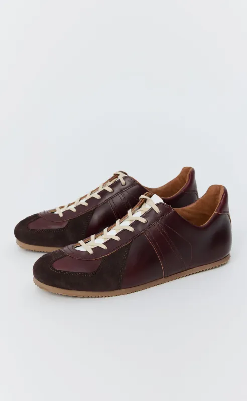 ROF GAT Sneaker - Burgundy Chromexcel made by mfpen