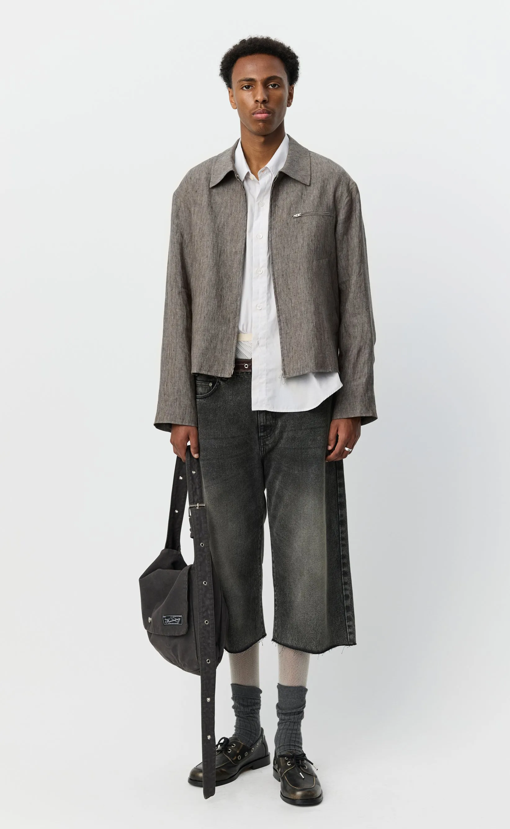 Letter Jacket - Muddy Linen sold by mfpen product image thumbnail 2