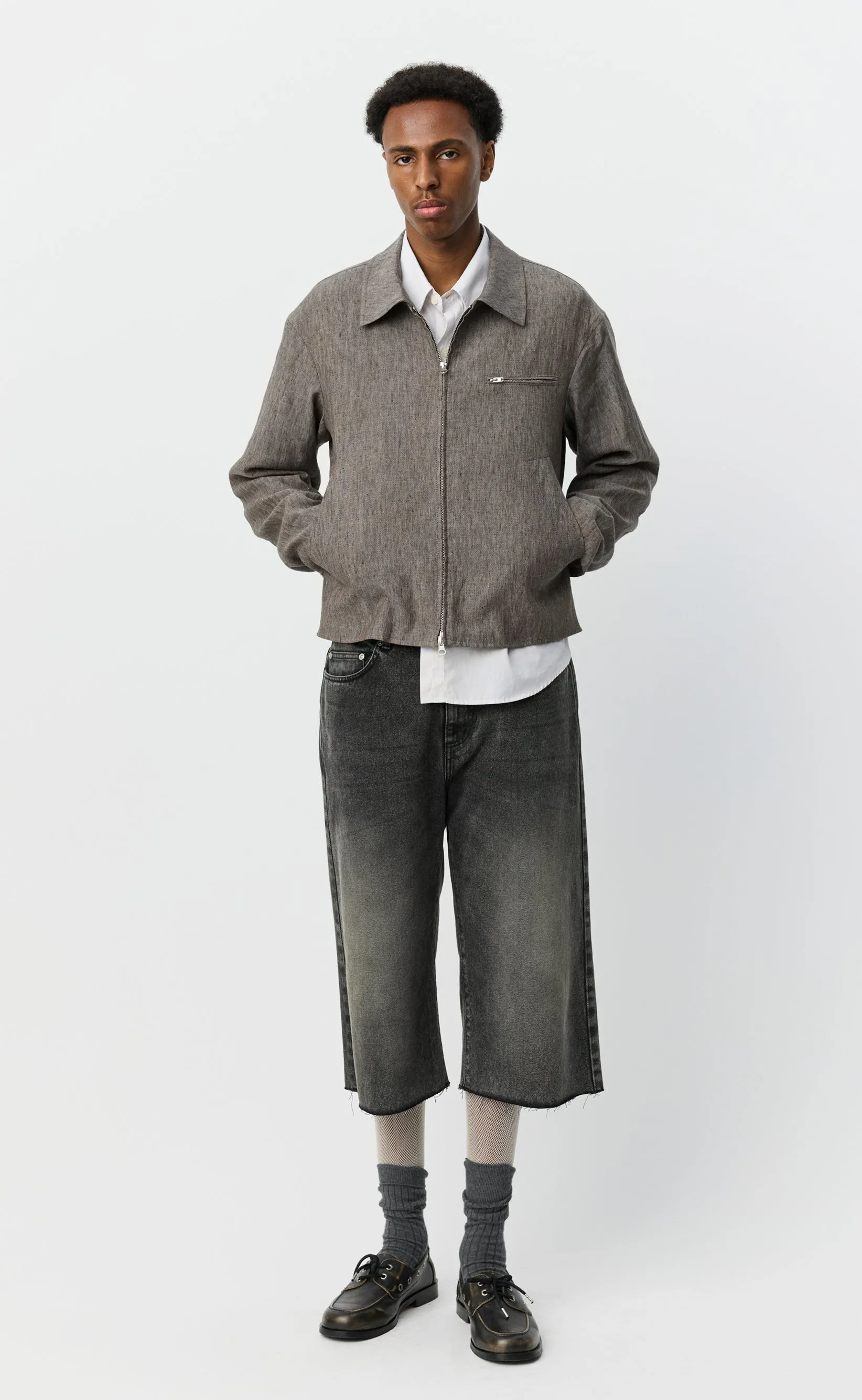 Letter Jacket - Muddy Linen sold by mfpen product image thumbnail 5