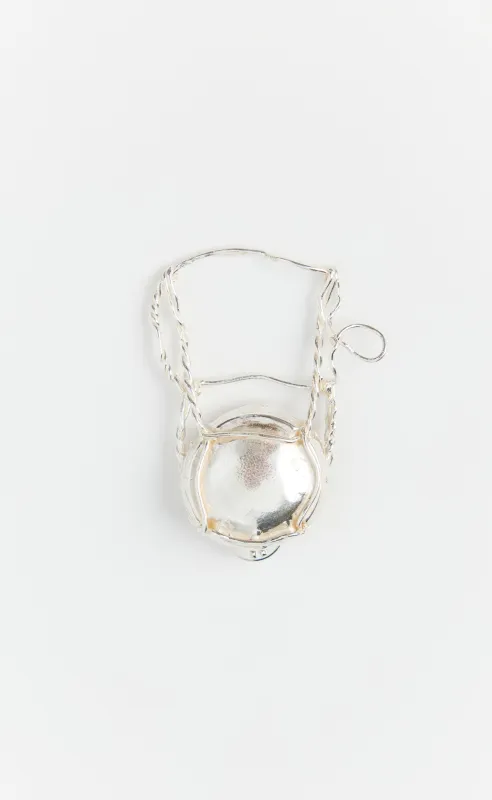 Muselet Pin - Brushed Silver made by mfpen