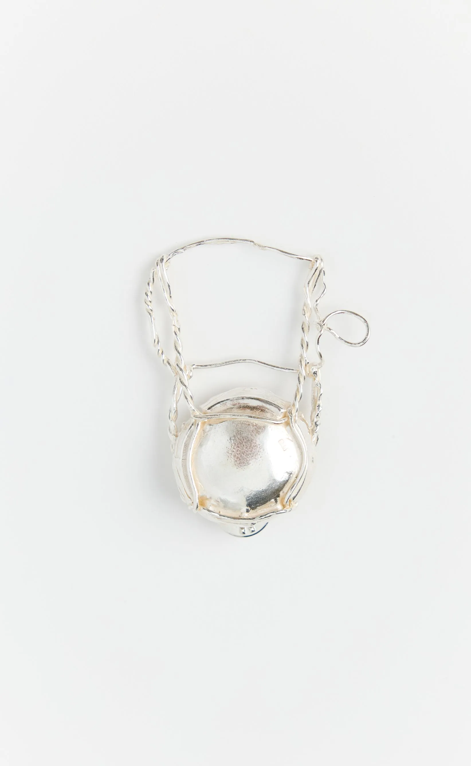 Muselet Pin - Brushed Silver sold by mfpen