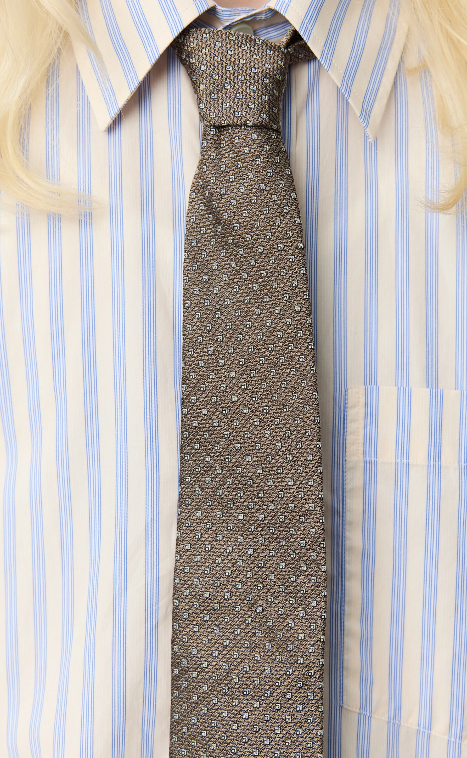 Banquet Tie - Biscuit Dots sold by mfpen product image thumbnail 2