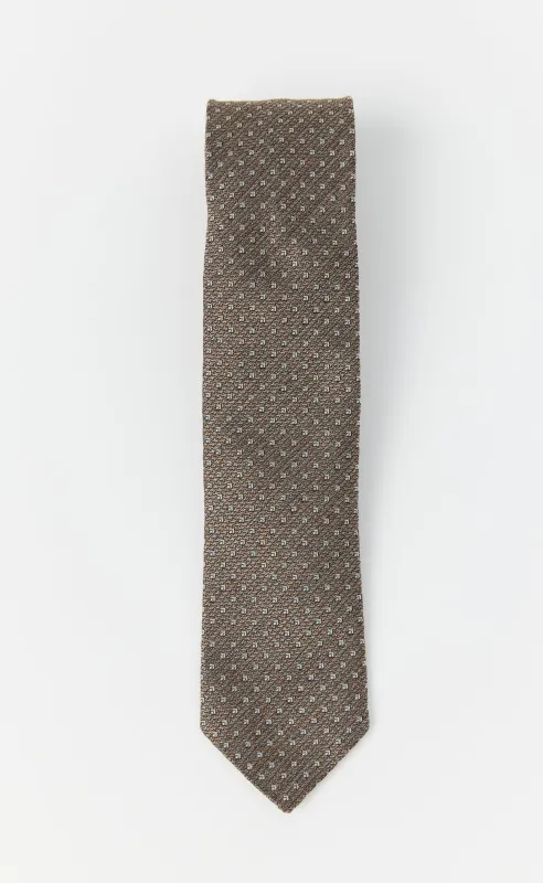 Banquet Tie - Biscuit Dots made by mfpen