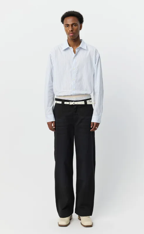 Commission Chino - Stonewashed Black made by mfpen