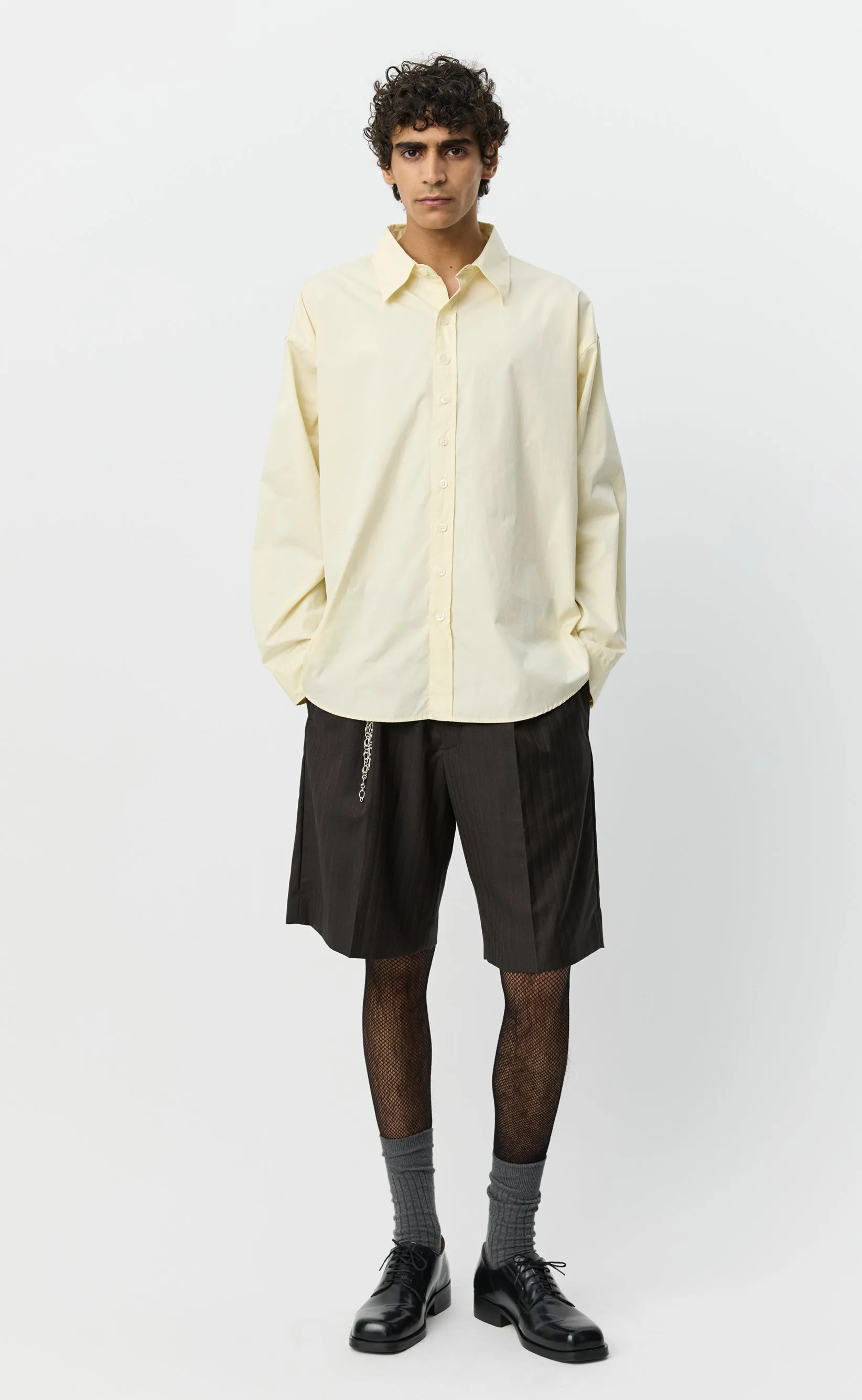 Network Shirt - Faded Yellow sold by mfpen