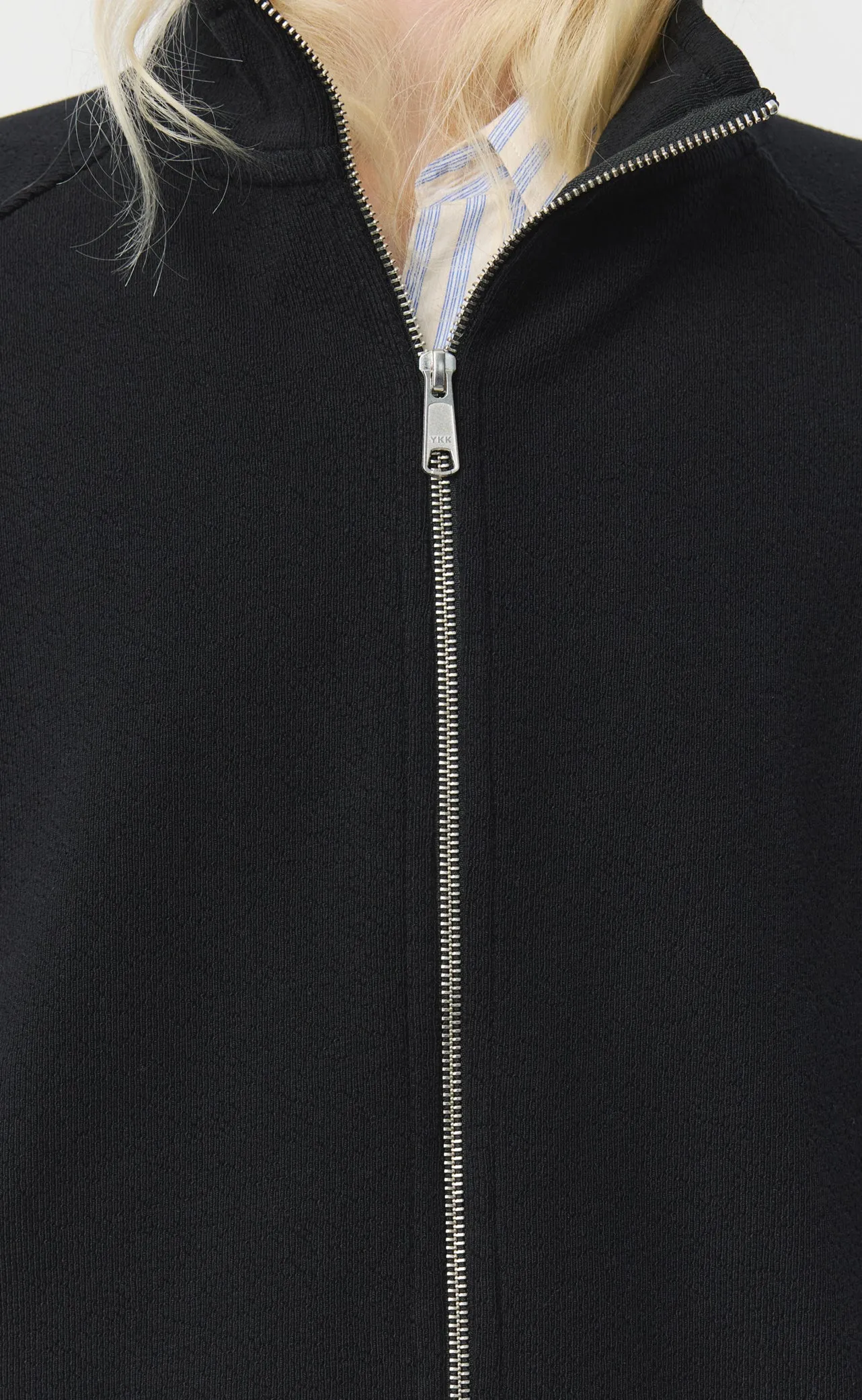 Leisure Zip Up - Black Needle Jump sold by mfpen product image thumbnail 4