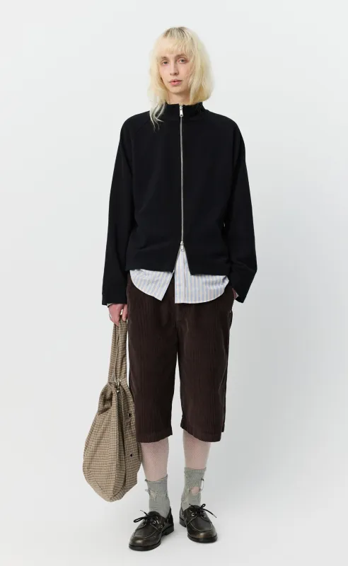 Leisure Zip Up - Black Needle Jump made by mfpen