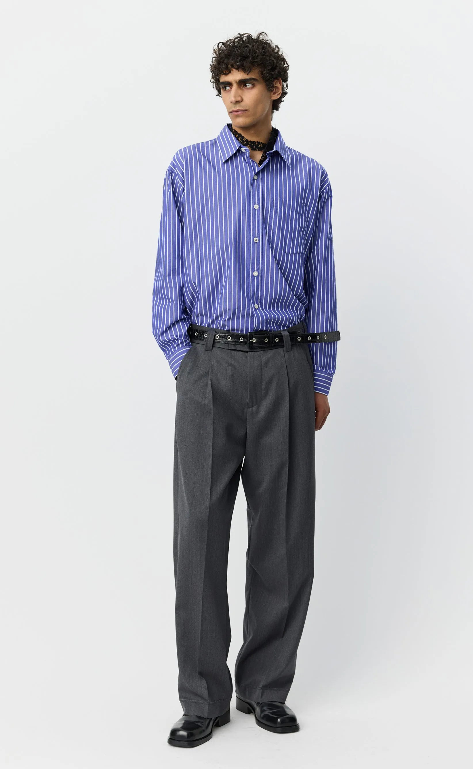 Patch Trousers - Vintage Grey sold by mfpen