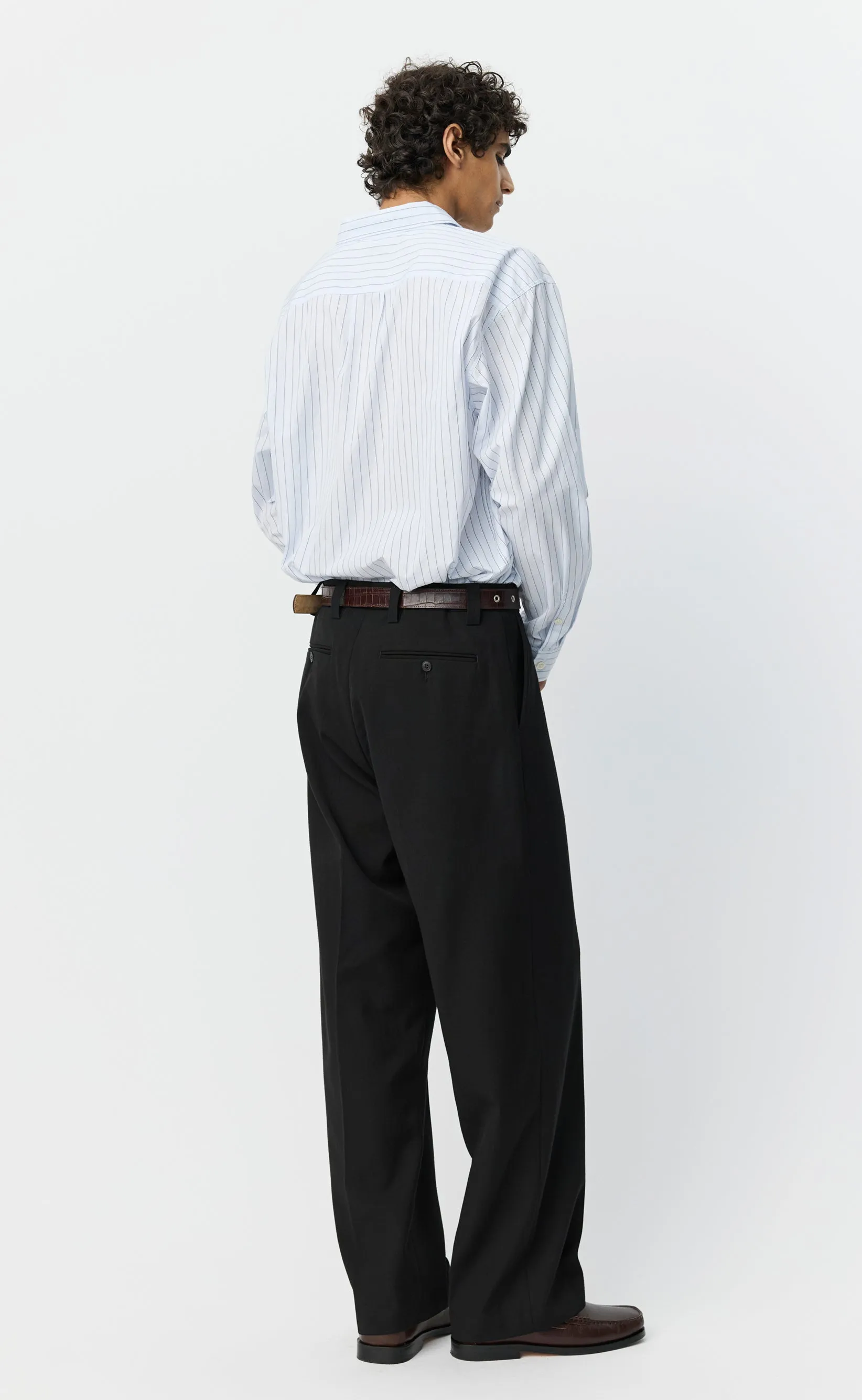 Service Trousers - Muted Black Cotton sold by mfpen product image thumbnail 3