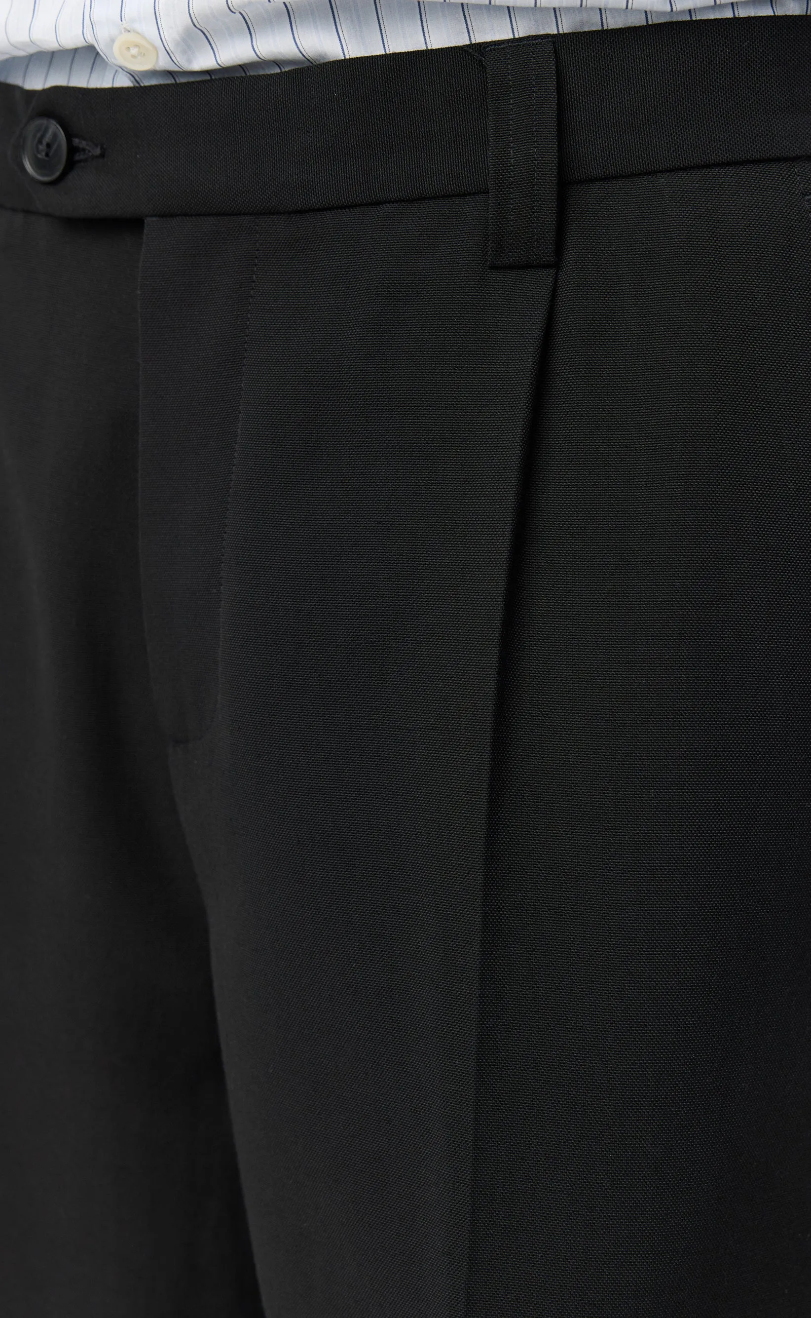 Service Trousers - Muted Black Cotton sold by mfpen product image thumbnail 5