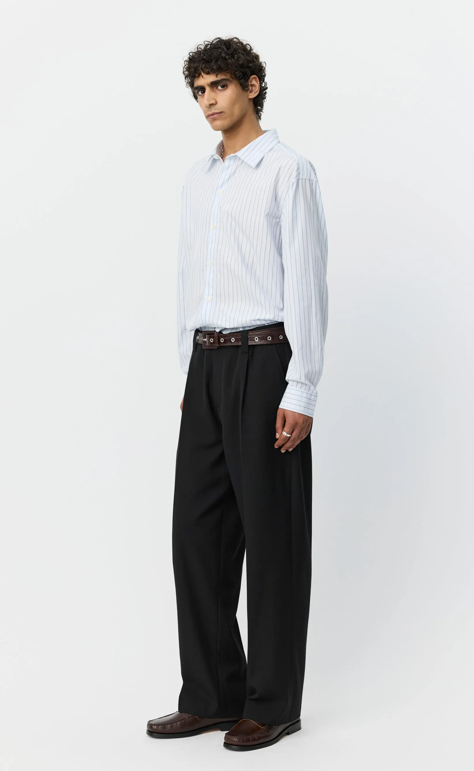 Service Trousers - Muted Black Cotton sold by mfpen product image thumbnail 2