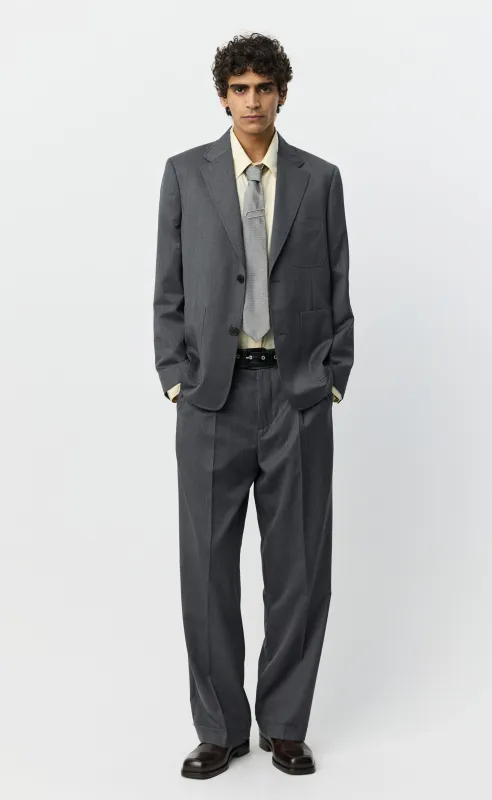 Patch Blazer - Vintage Grey made by mfpen