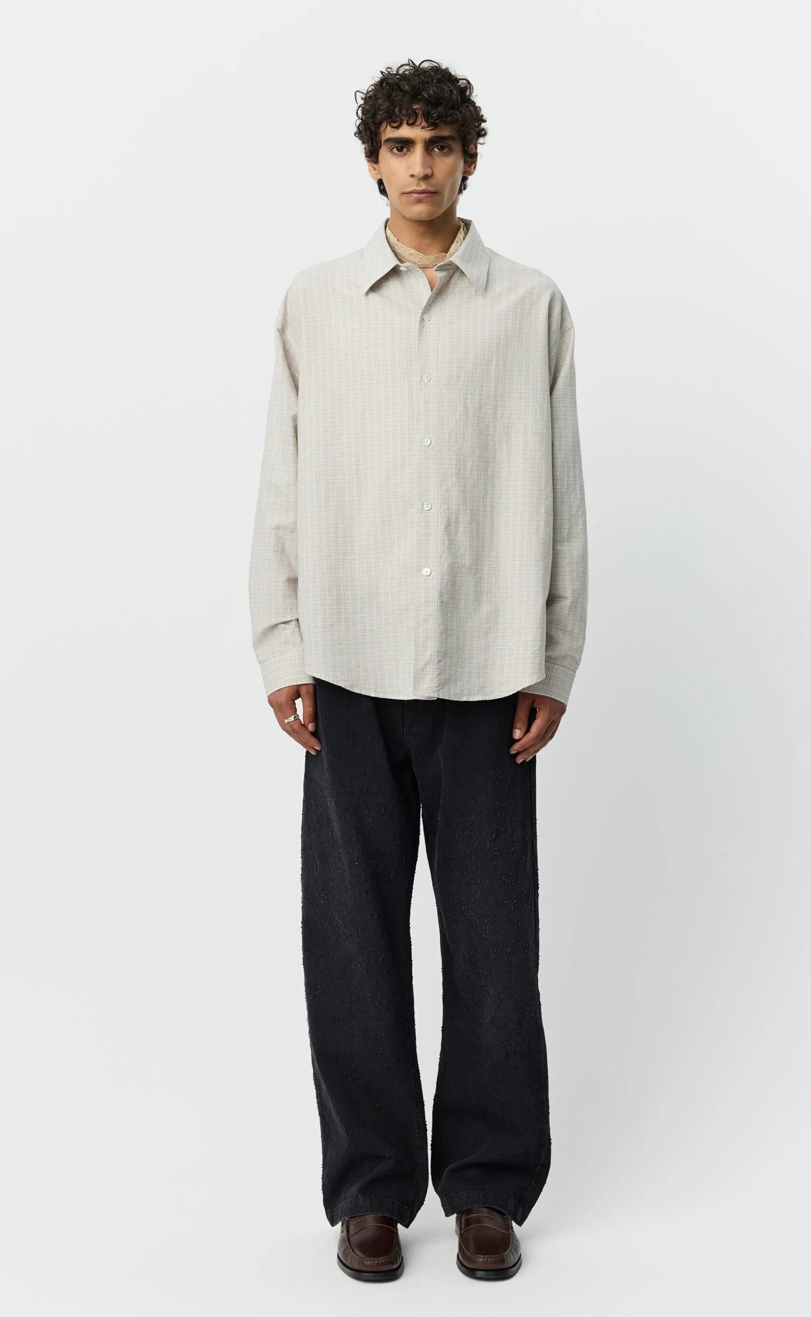 Essay Shirt - Cottage Check sold by mfpen product image thumbnail 2
