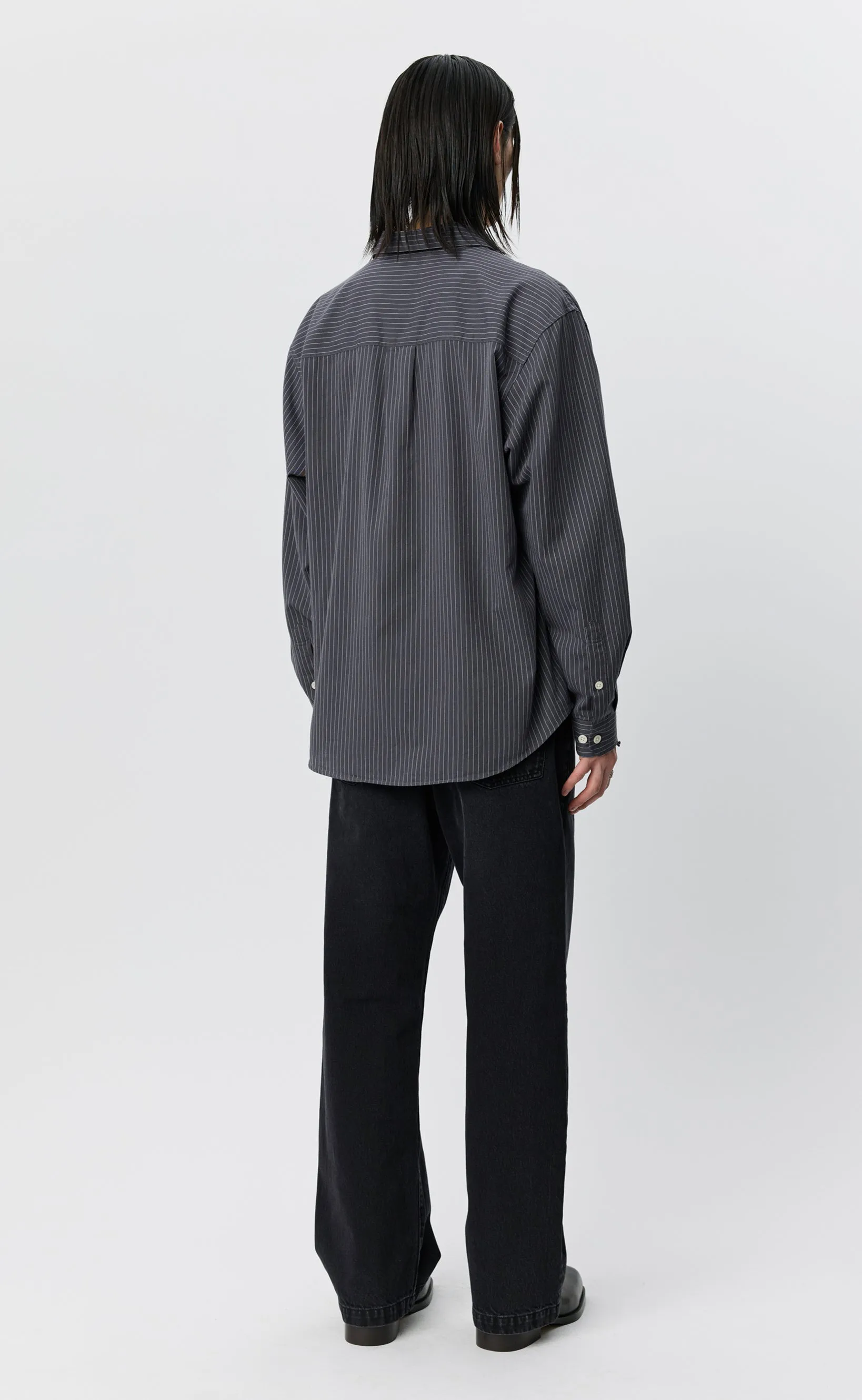 Distant Shirt - Blush Stripe sold by mfpen product image thumbnail 4