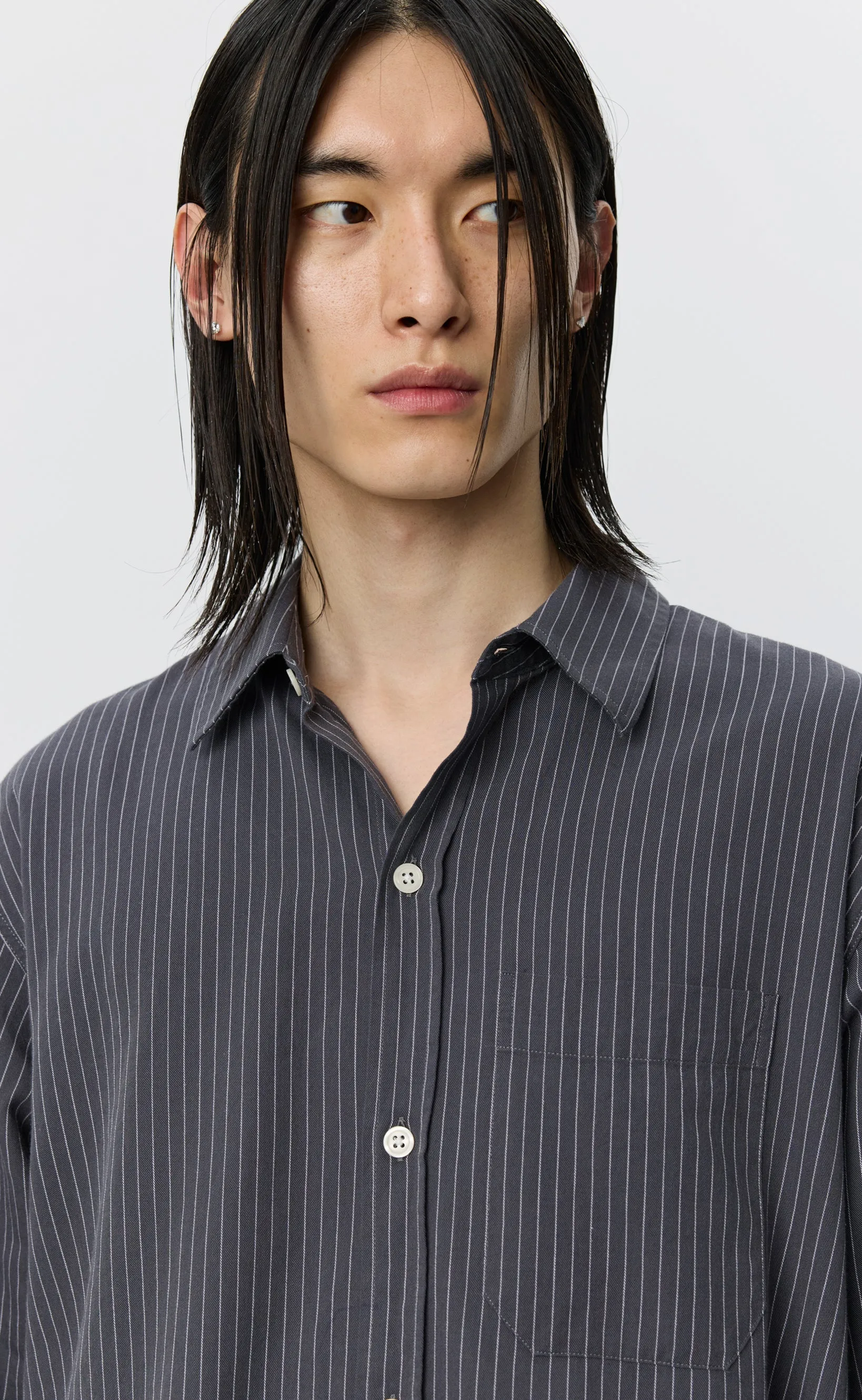 Distant Shirt - Blush Stripe sold by mfpen product image thumbnail 5