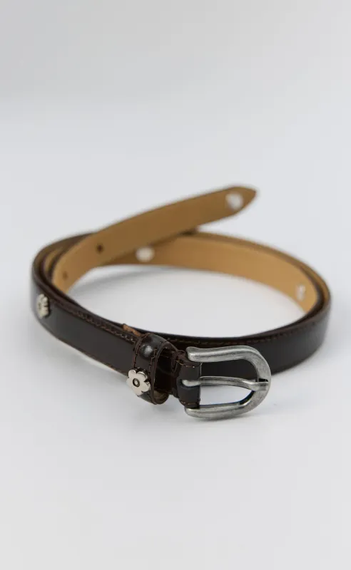 Purpose Belt - Rivet Brown Polido made by mfpen