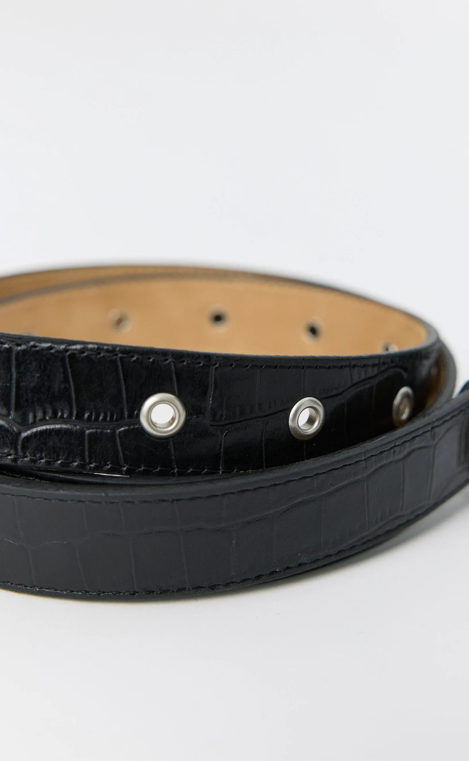 Drivers Belt - Black Croc sold by mfpen product image thumbnail 2