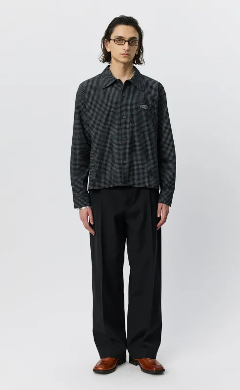 Frame Shirt - Black Check made by mfpen