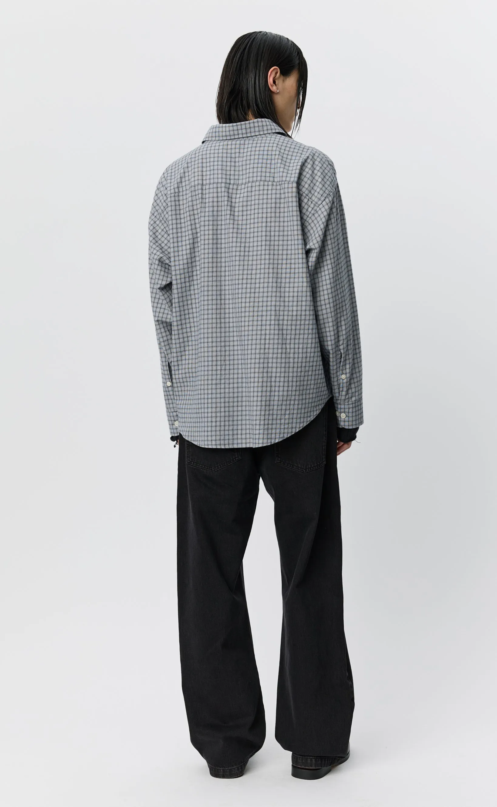 Exact Shirt - Light Grey Plaid sold by mfpen product image thumbnail 3