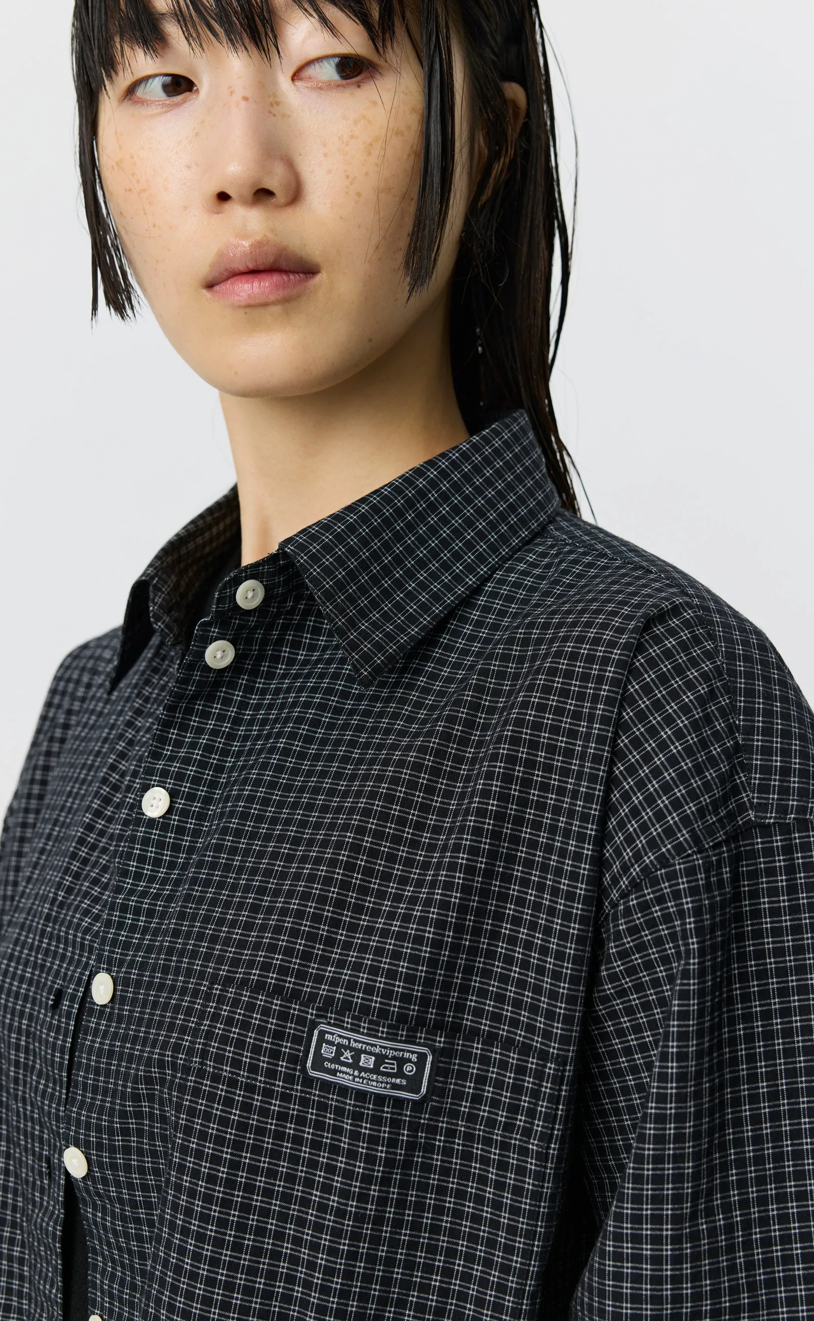 New Format Shirt - Black Check sold by mfpen product image thumbnail 4