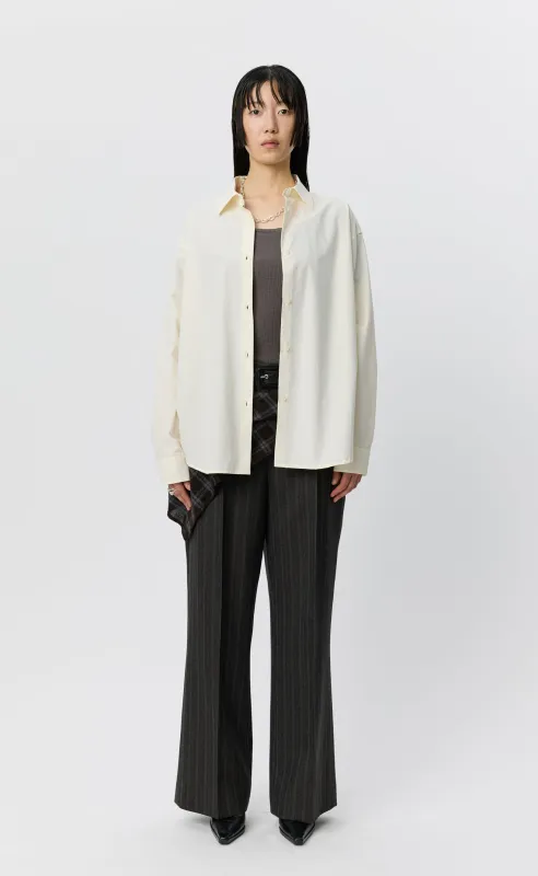 Womens Generous Shirt - Broken White made by mfpen