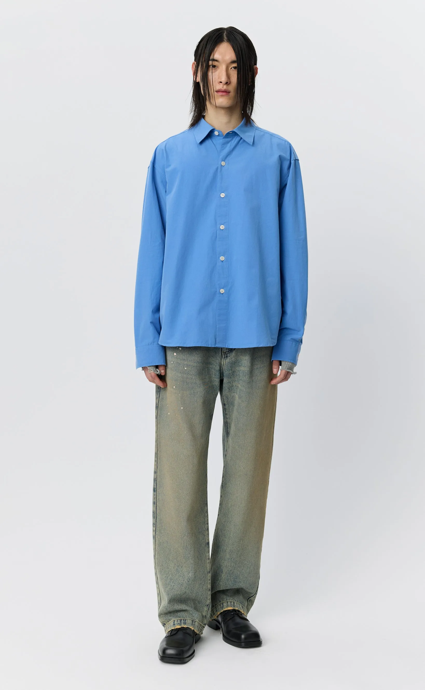 Generous Shirt - Desktop Blue sold by mfpen