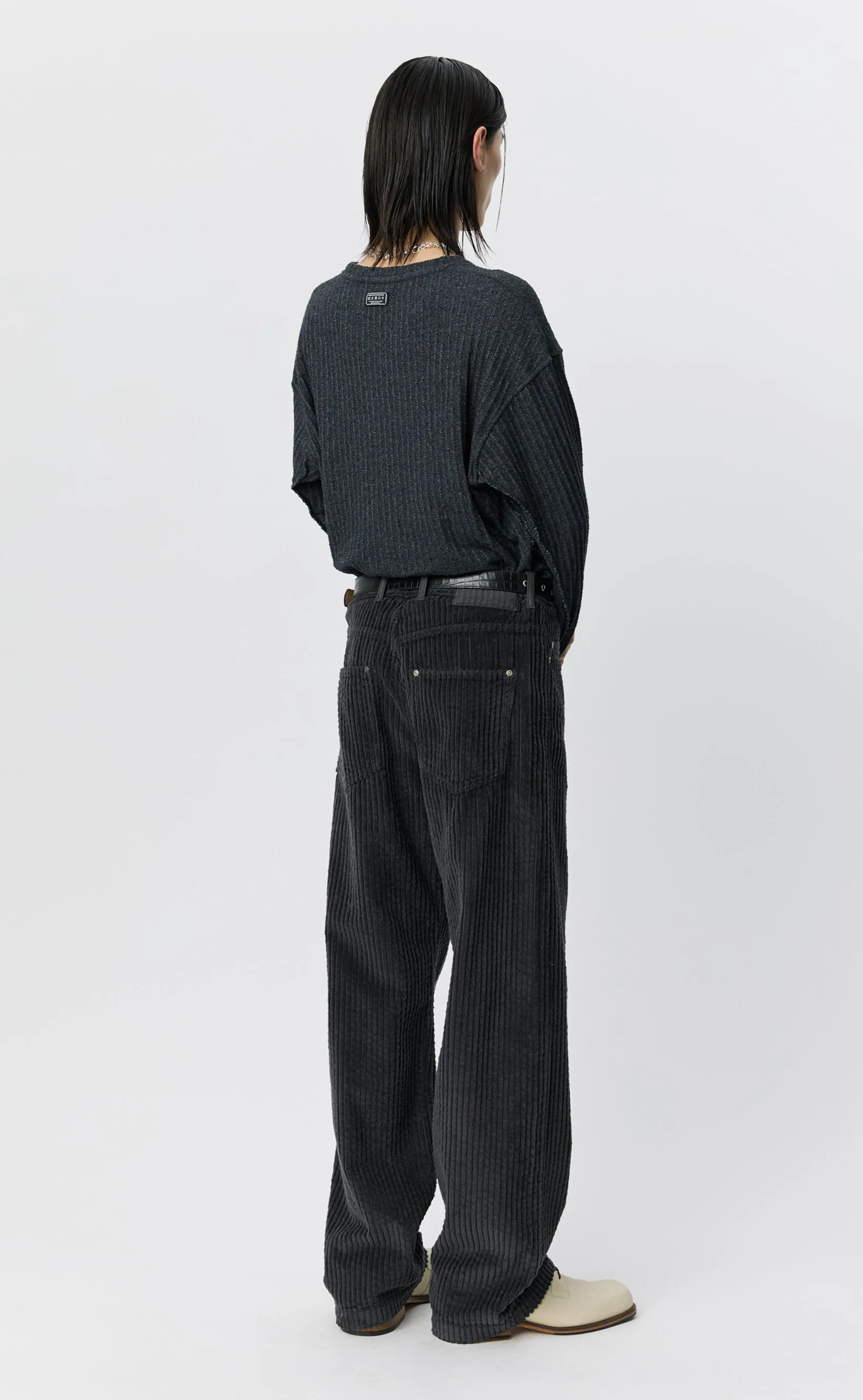 Generation Trousers - Anthracite Amplified Cord sold by mfpen product image thumbnail 4