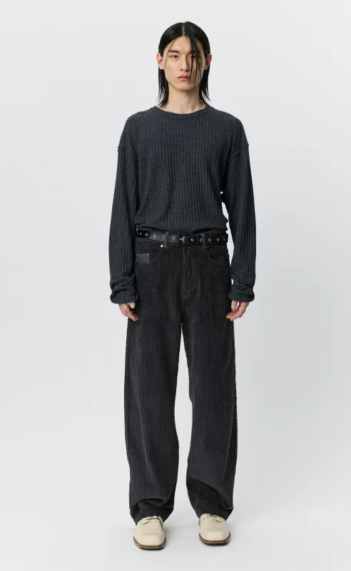 Generation Trousers - Anthracite Amplified Cord made by mfpen