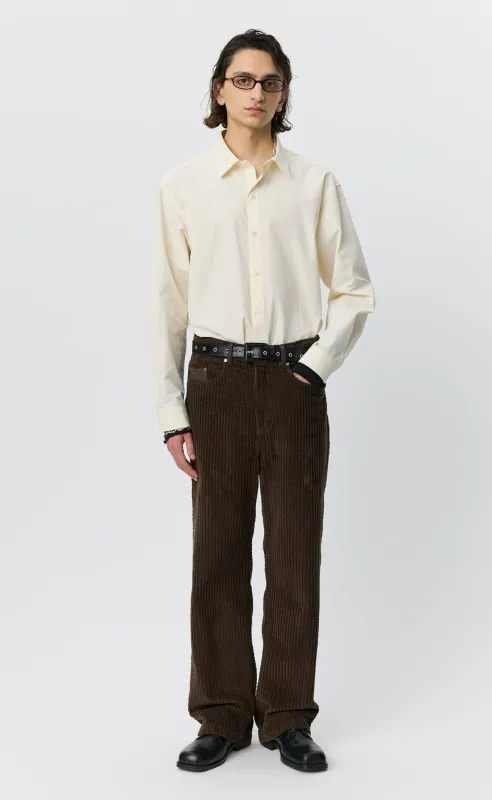 Generation Trousers - Dark Brown Amplified Cord made by mfpen