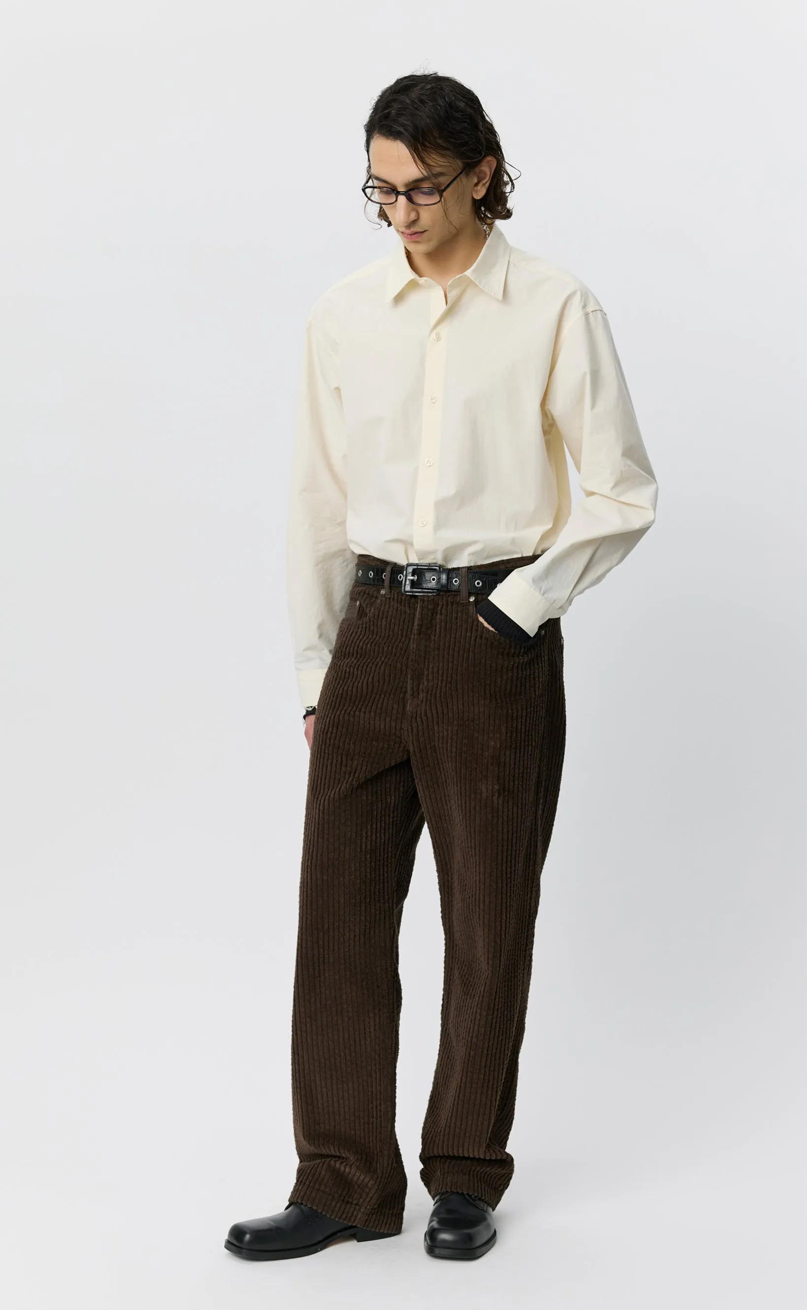 Generation Trousers - Dark Brown Amplified Cord sold by mfpen product image thumbnail 2