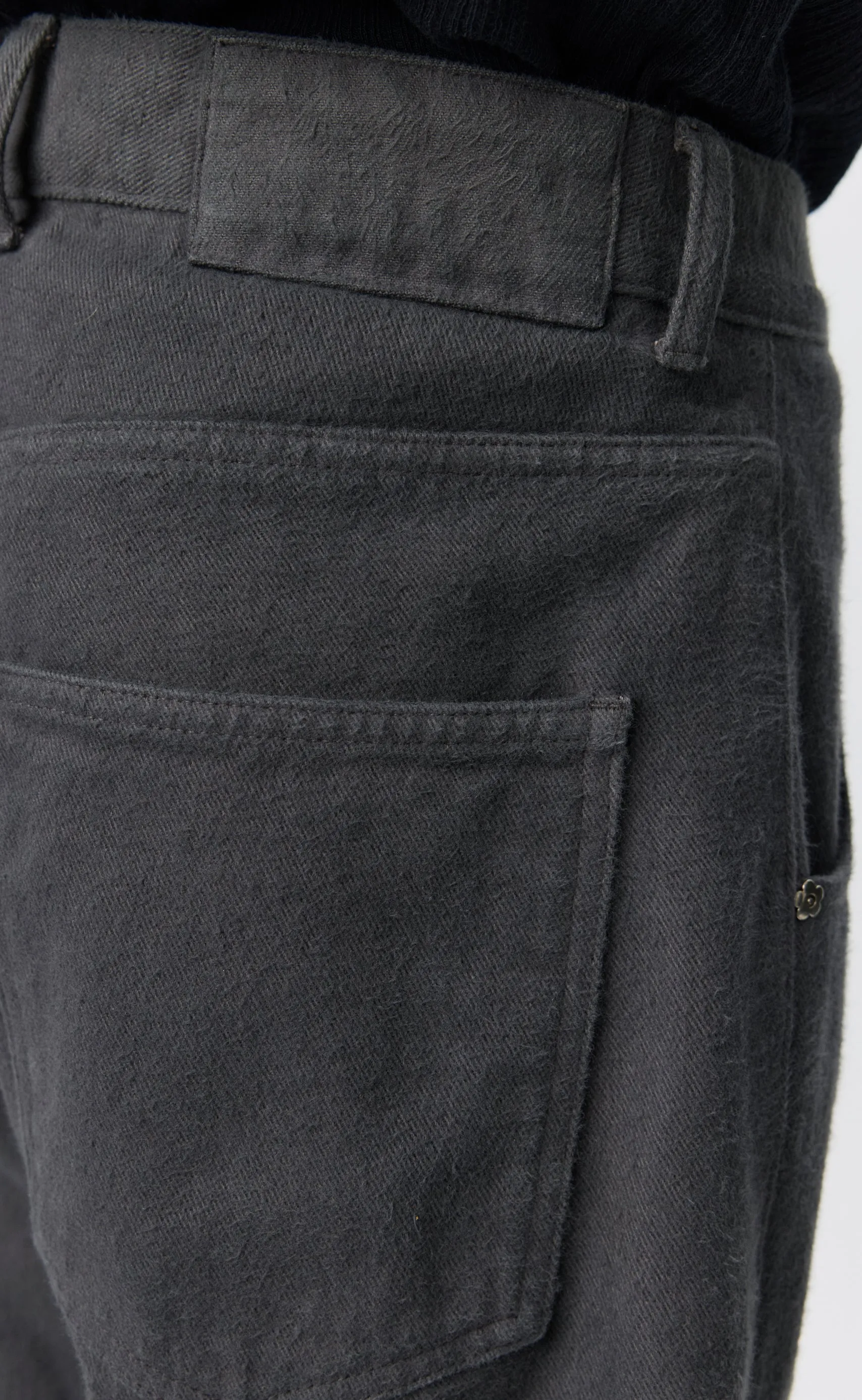 Straight Cut Jeans - Brushed Gull Twill sold by mfpen product image thumbnail 5