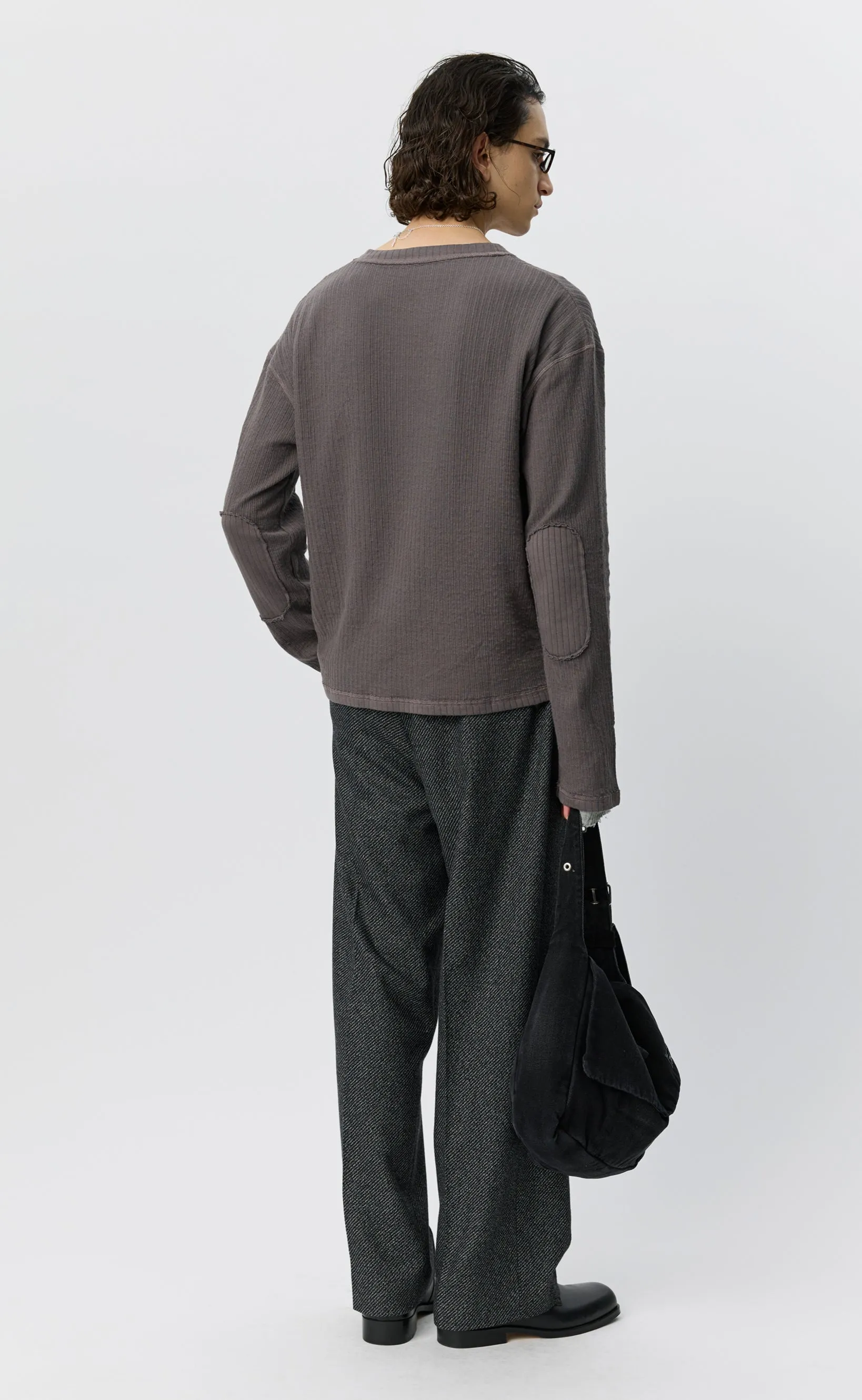 Reverse Rib Sweater - Murkey Grey sold by mfpen product image thumbnail 3