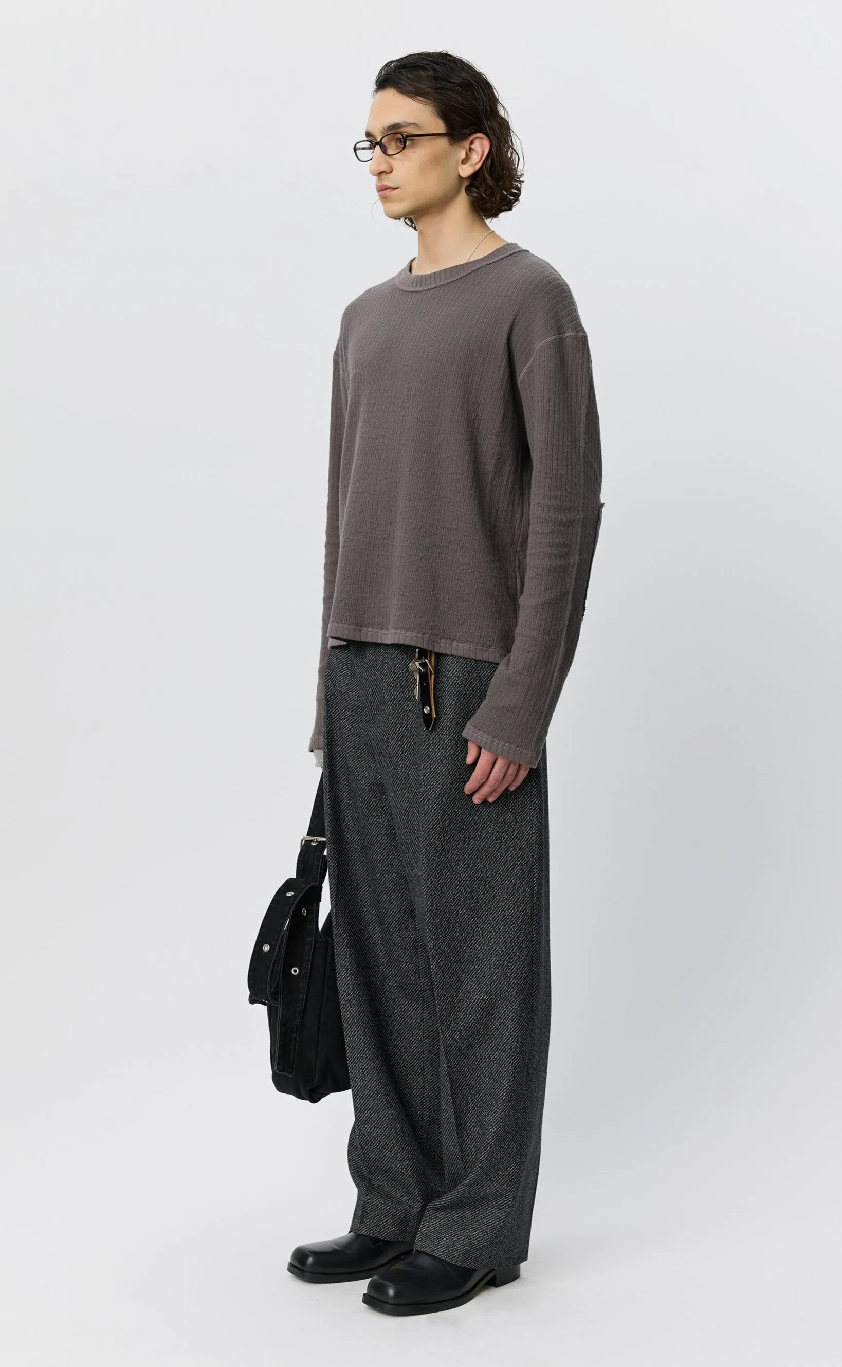 Reverse Rib Sweater - Murkey Grey sold by mfpen product image thumbnail 2