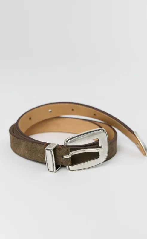 Riders Belt - Suede Dust made by mfpen