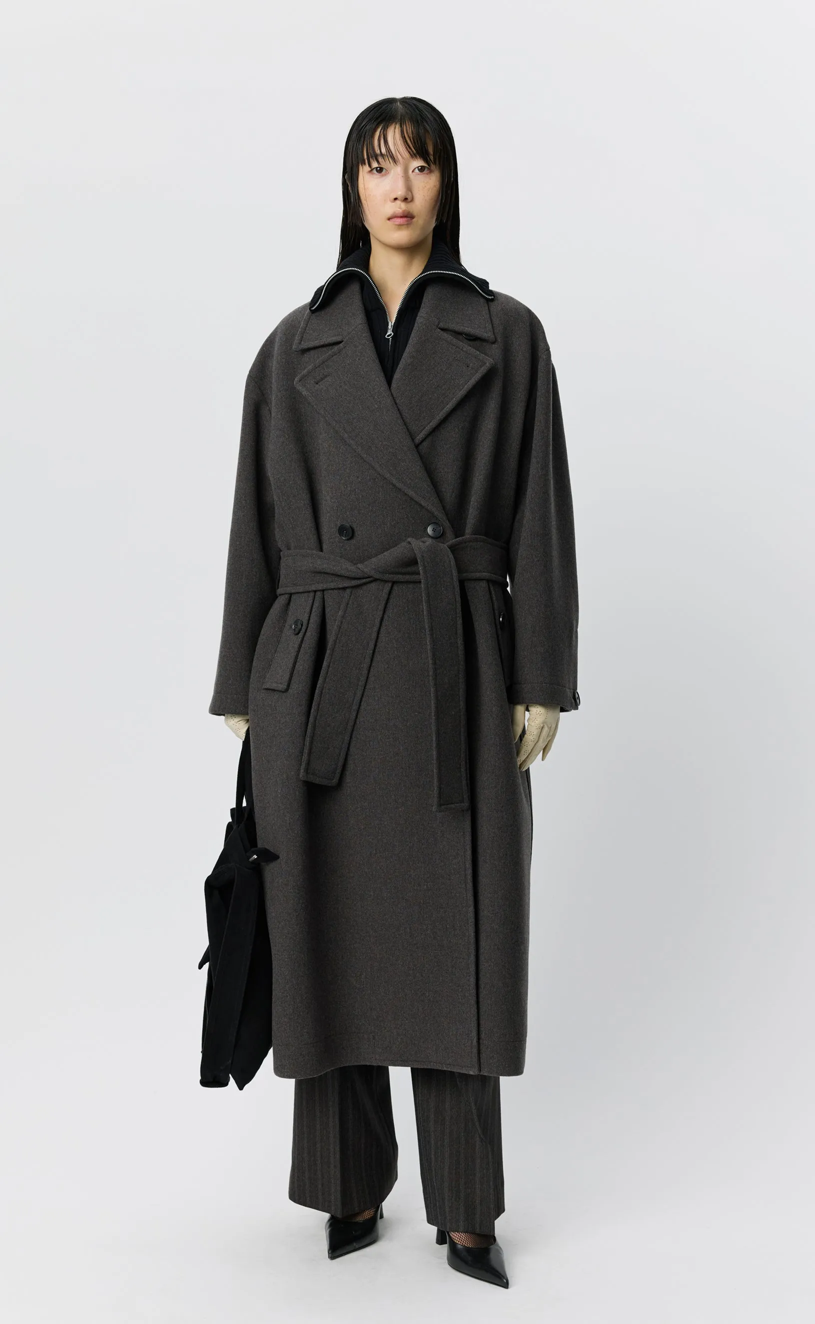Auditor Coat - Ash Brown sold by mfpen product image thumbnail 5