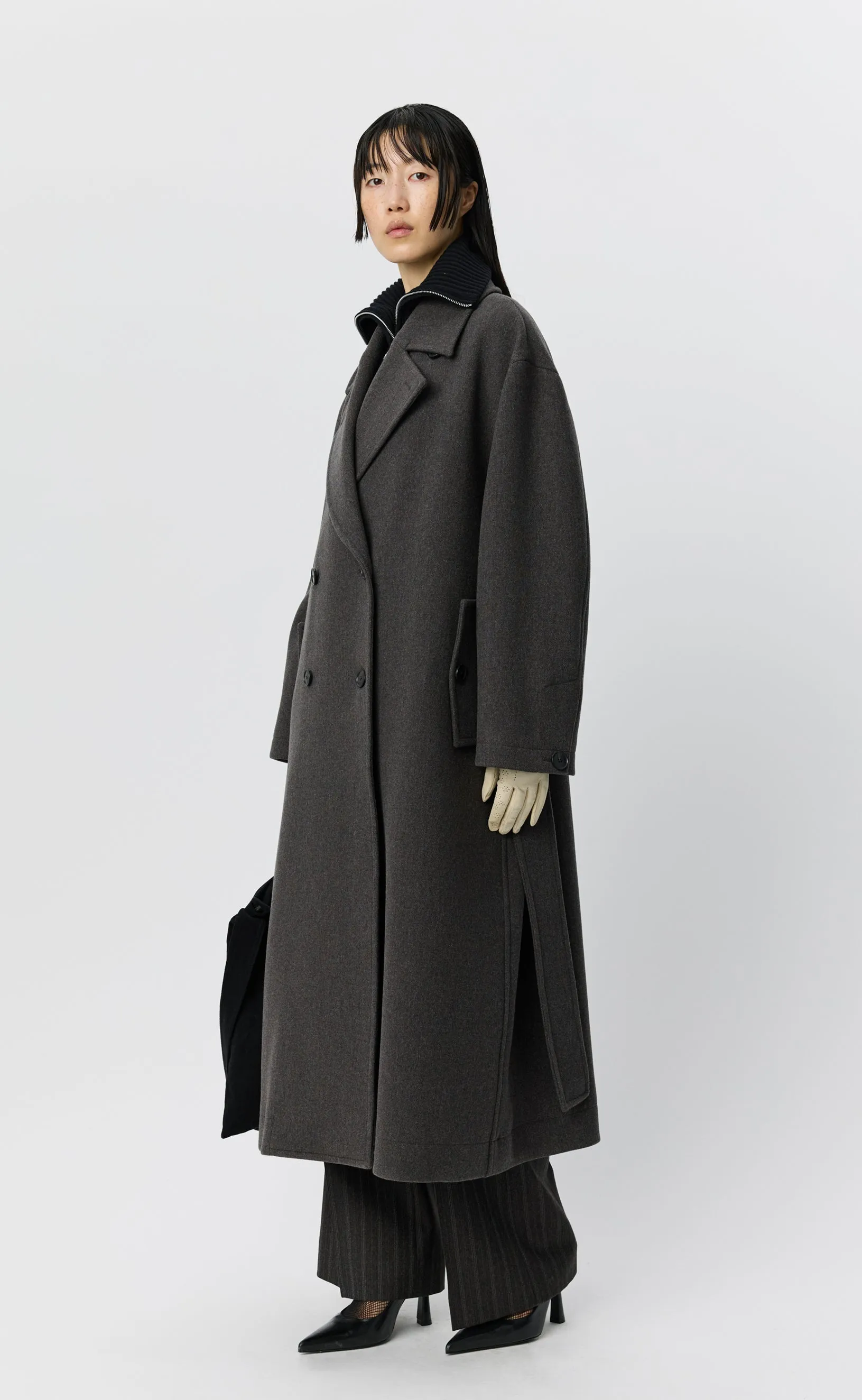 Auditor Coat - Ash Brown sold by mfpen product image thumbnail 2
