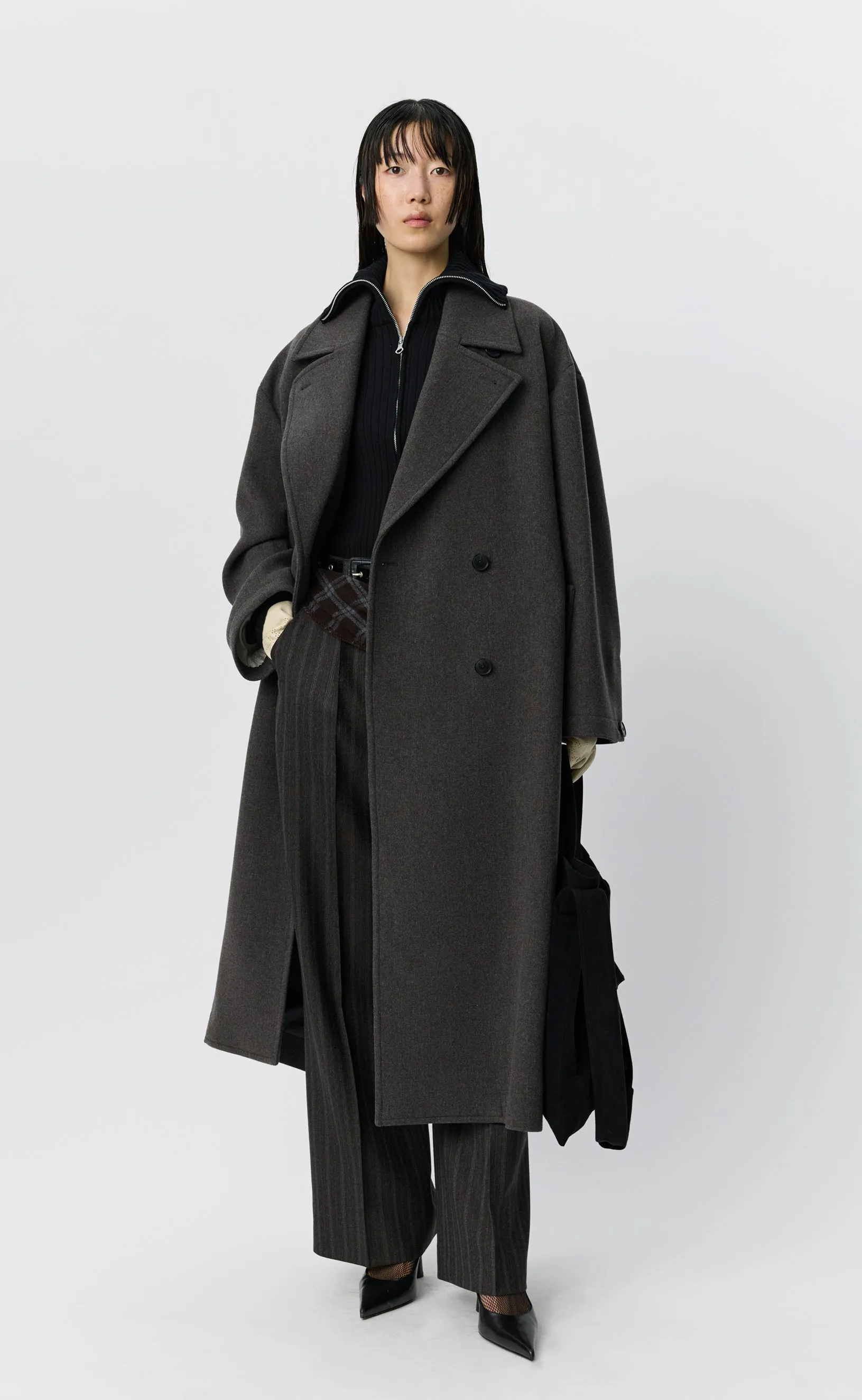 Auditor Coat - Ash Brown sold by mfpen product image thumbnail 4