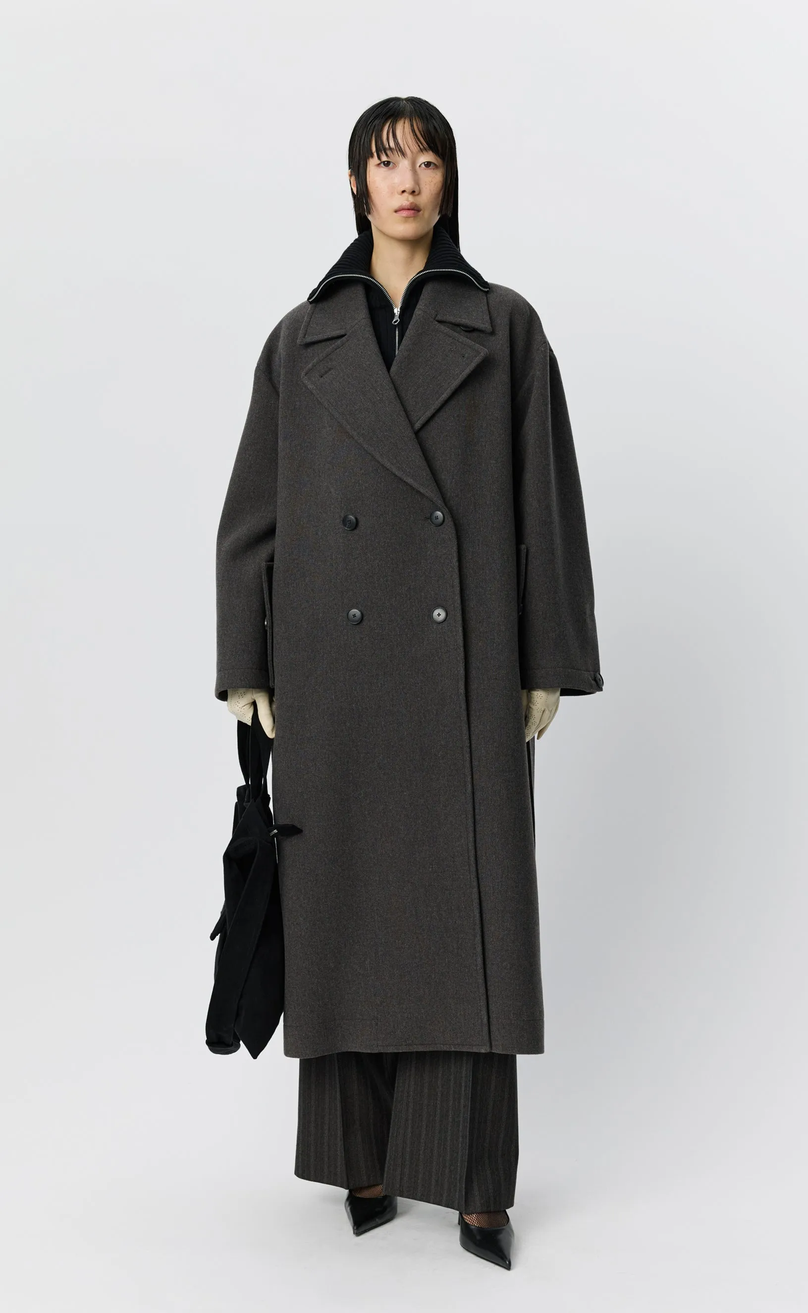 Auditor Coat - Ash Brown sold by mfpen