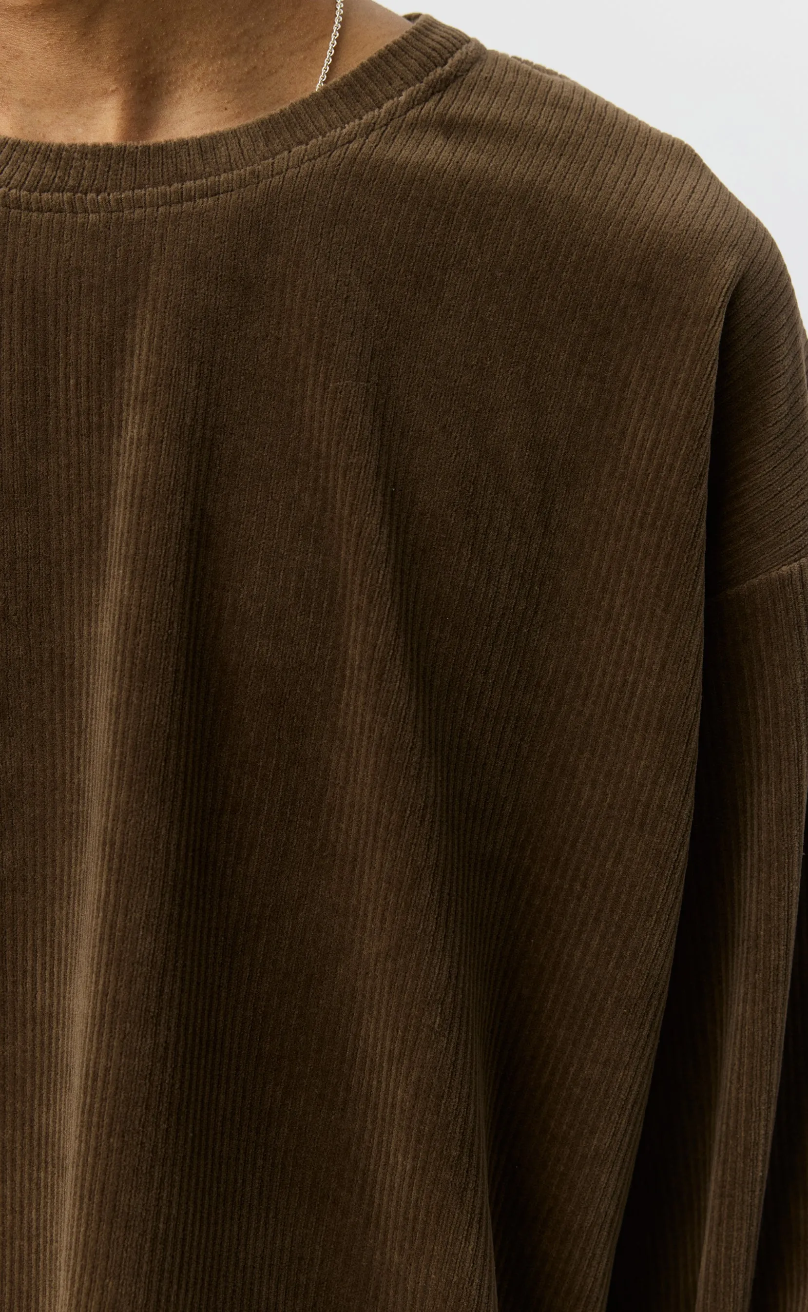 Relaxed LS Tee - Walnut Husk Pile sold by mfpen product image thumbnail 4