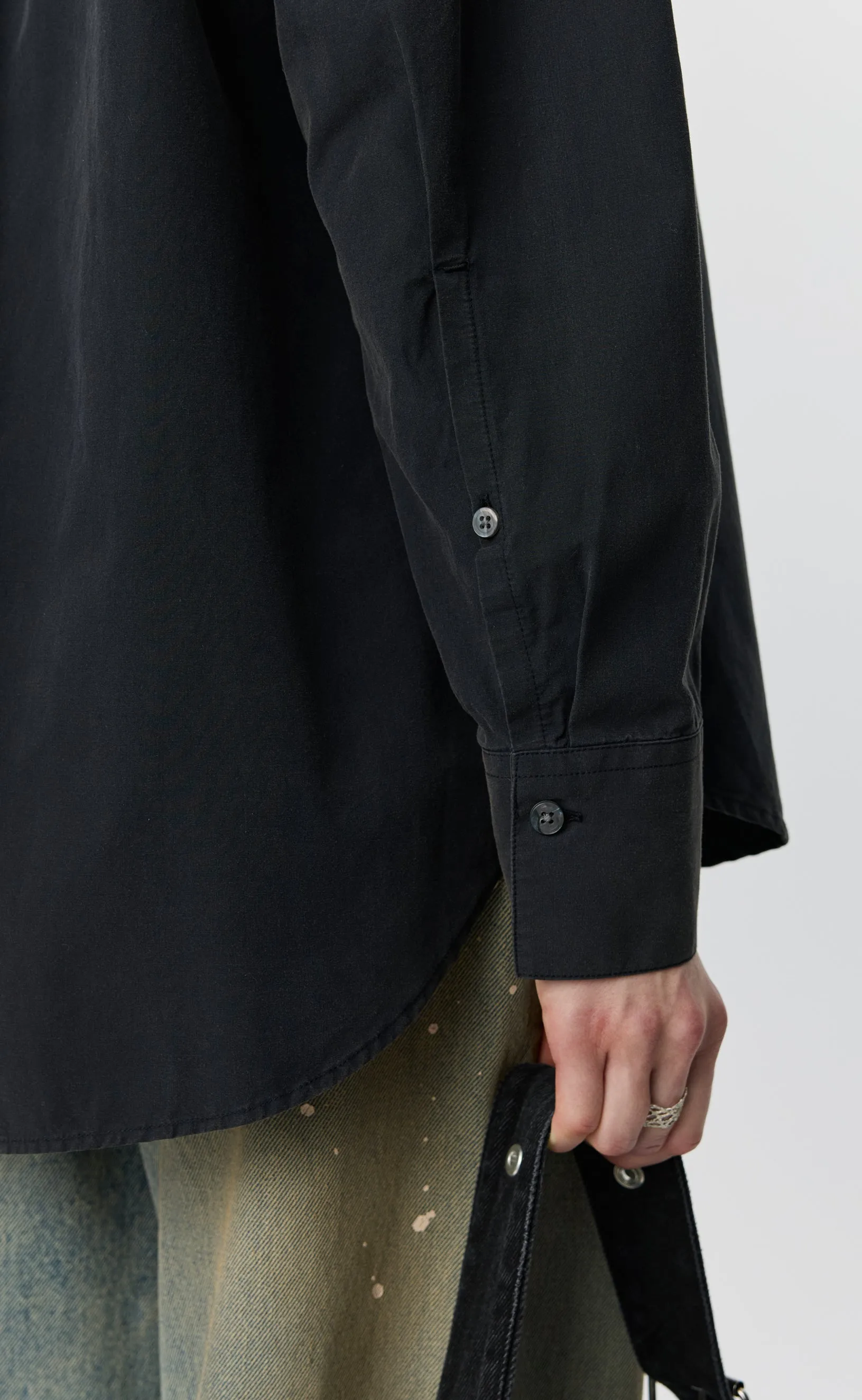 Inquiry Shirt - Broken Black sold by mfpen product image thumbnail 5