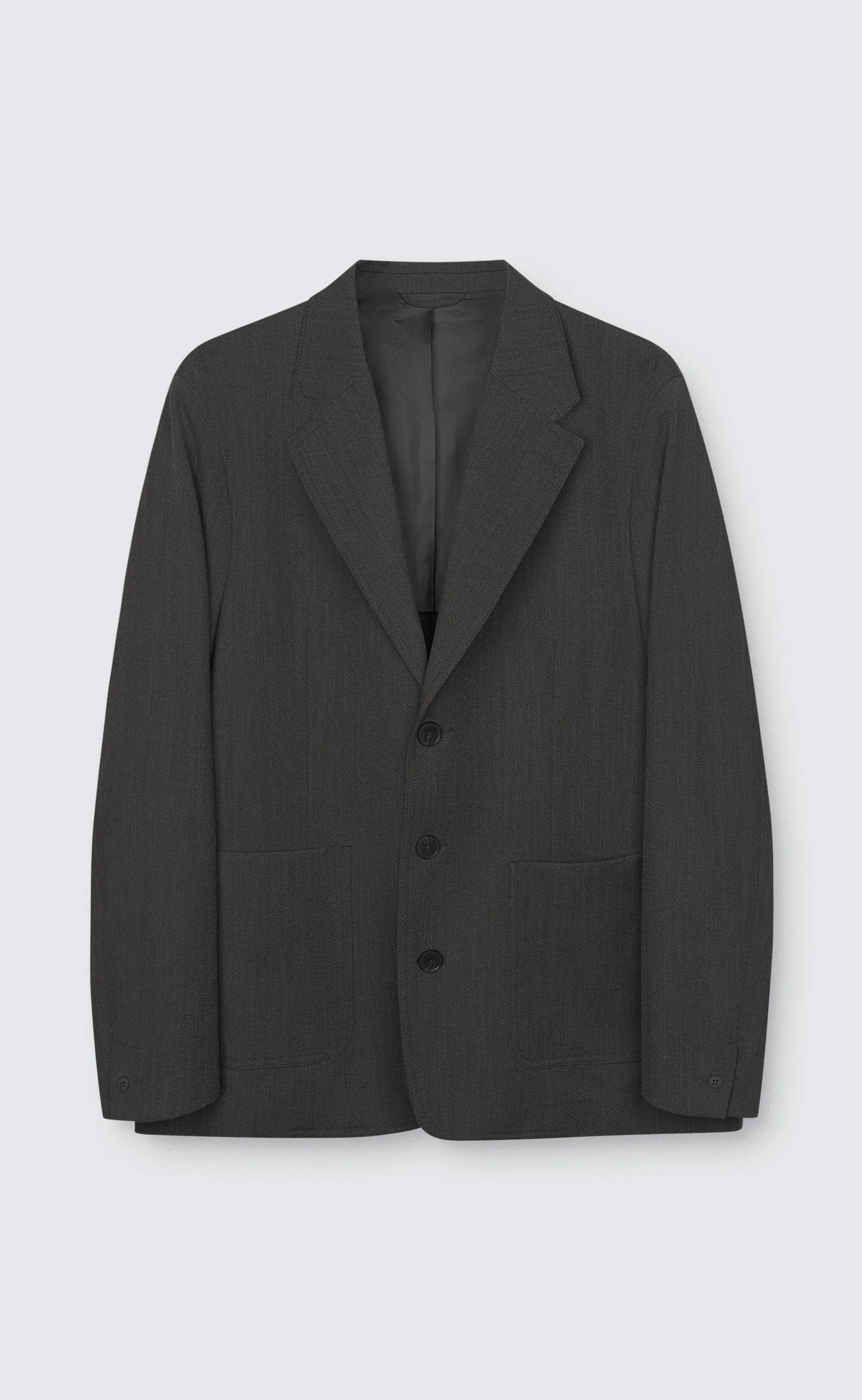 Domain Jacket - Taupe Twill Wool sold by mfpen