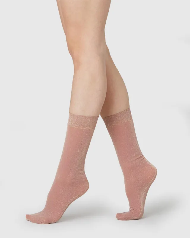 Ines Shimmery Socks sold by SWEDISH STOCKINGS