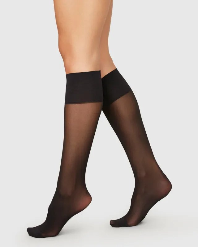 2-Pack Elin Premium Knee-Highs sold by SWEDISH STOCKINGS