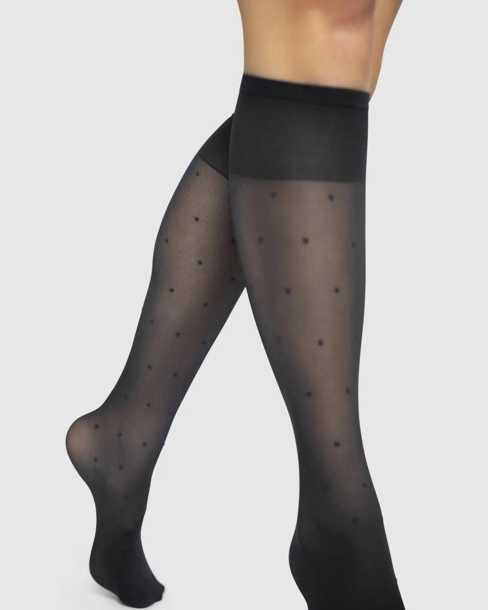Doris Dots Knee-Highs sold by SWEDISH STOCKINGS product image thumbnail 3