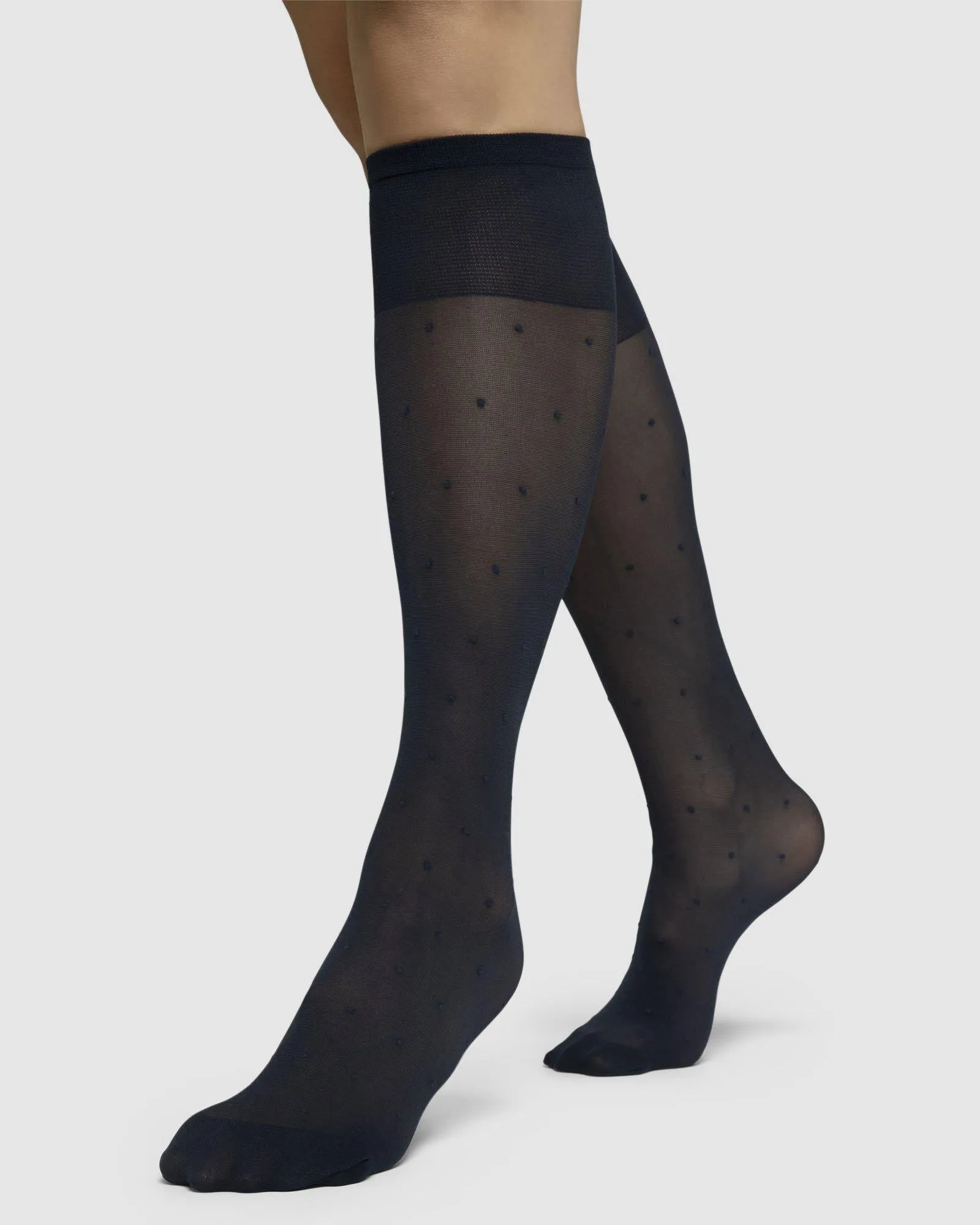 Doris Dots Knee-Highs sold by SWEDISH STOCKINGS product image thumbnail 2