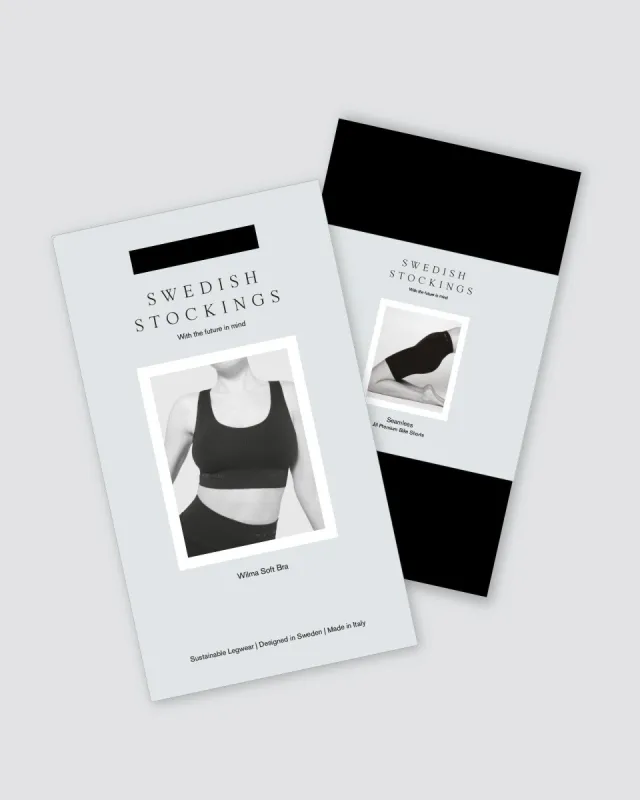 Softwear Set: Jill Bike Shorts & Wilma Soft Bra sold by SWEDISH STOCKINGS